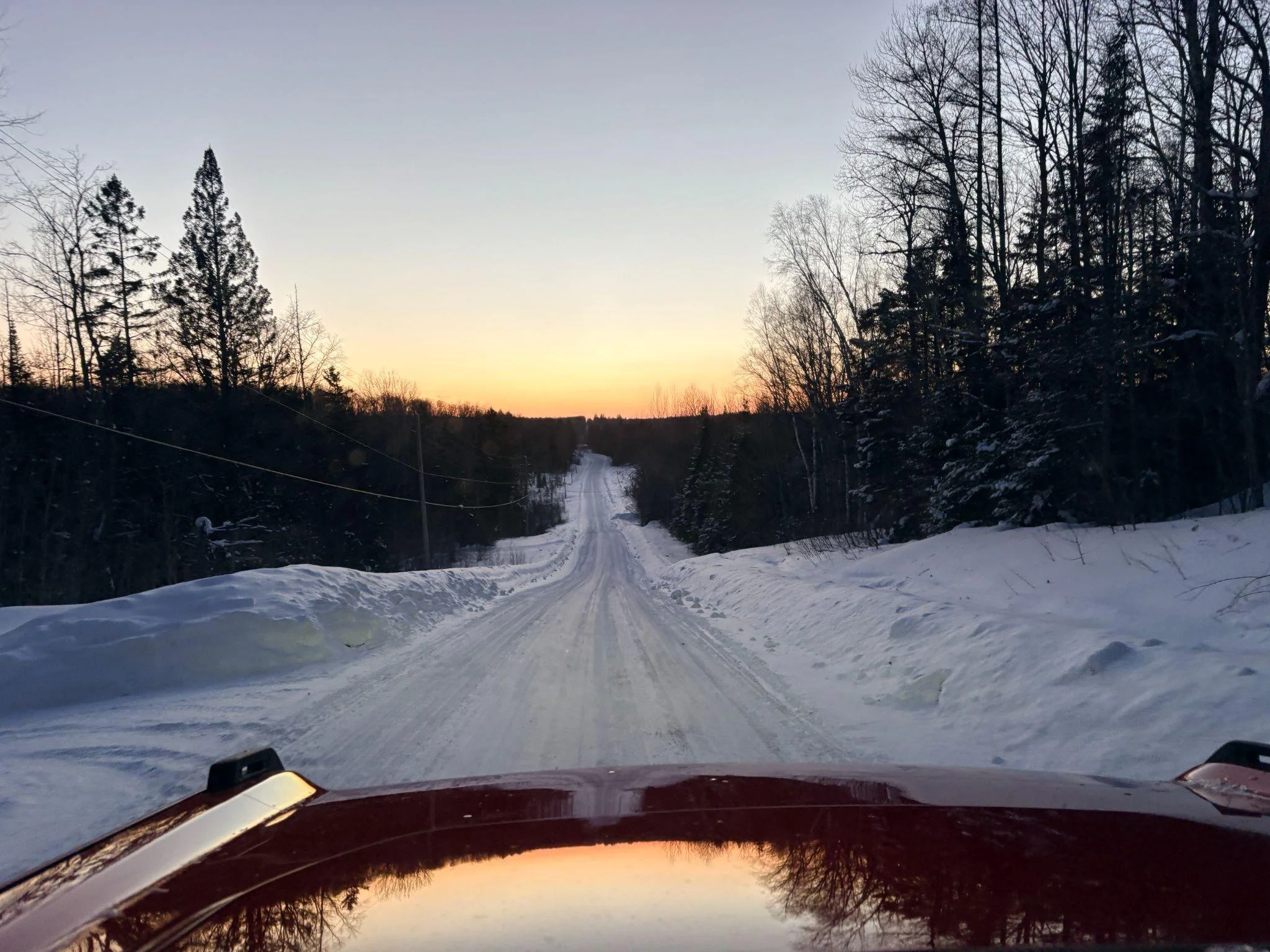 icy road
