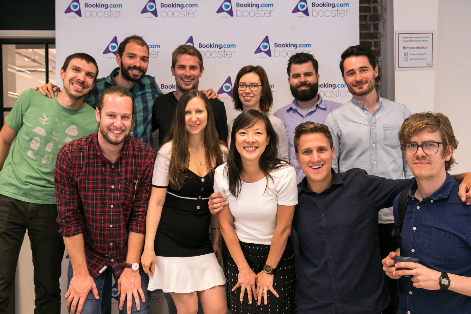 Booking.com's finance experts giving booster support.