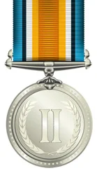 Image of a silver medal