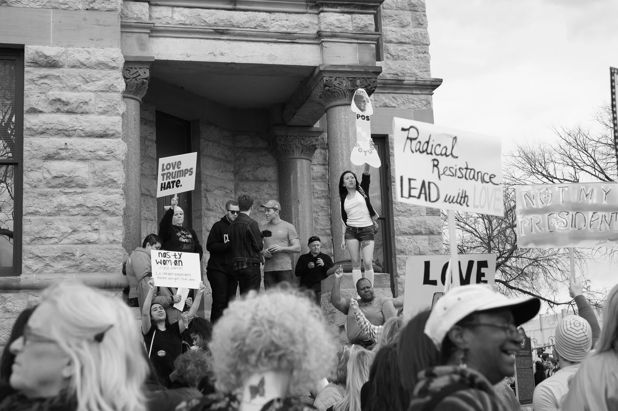 Women’s March - Denton, TX - January 2017
