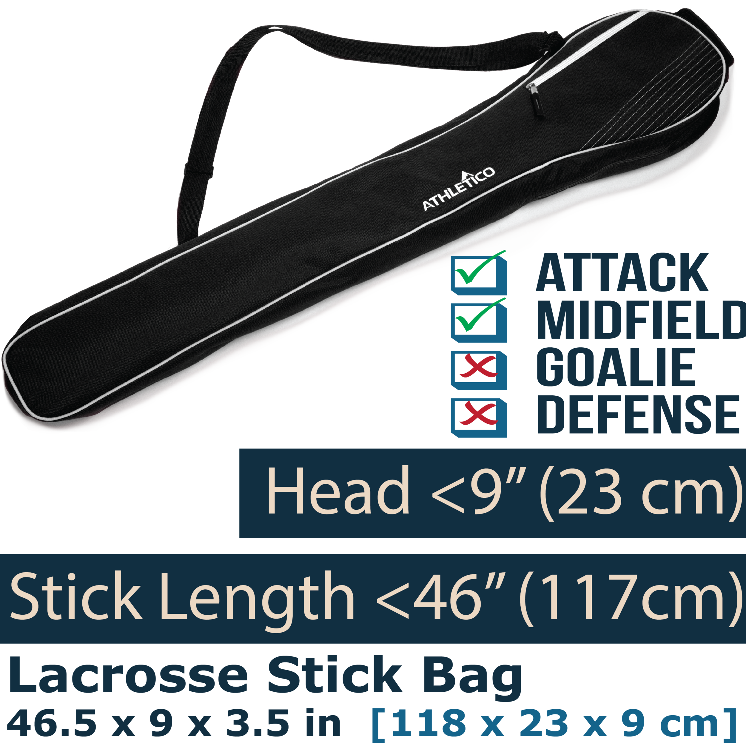 Lacrosse Stick Bag — Athletico