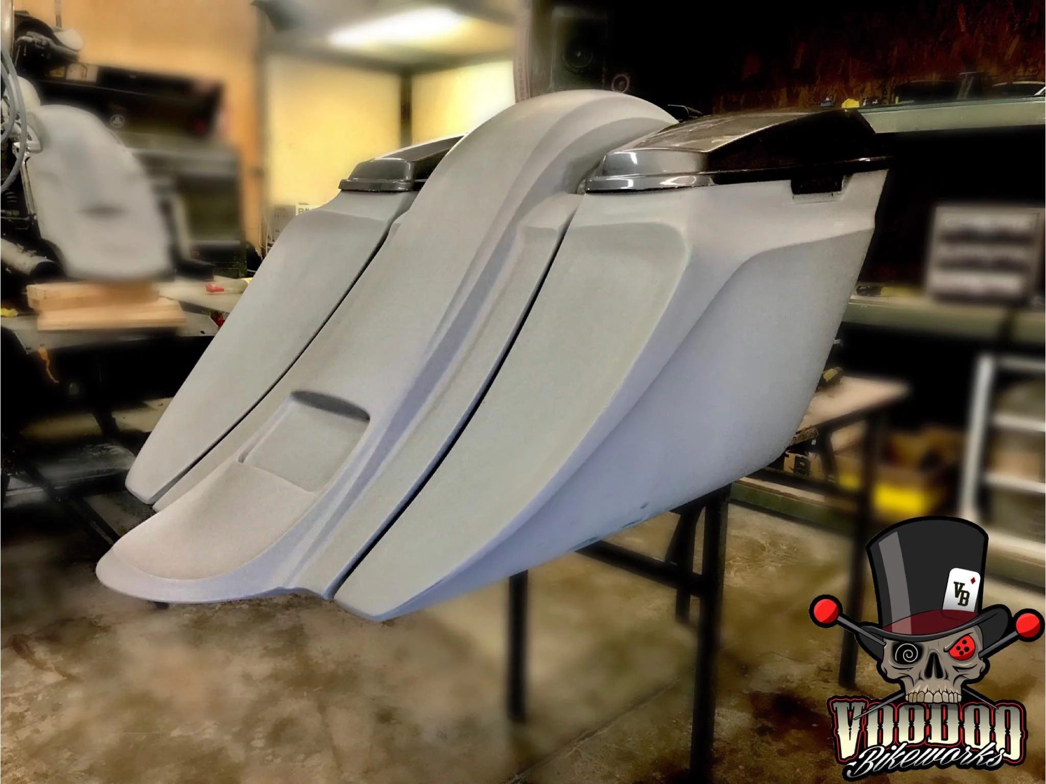 Topshop Cvo Rear Fender And Bags Indian Performance Great Series