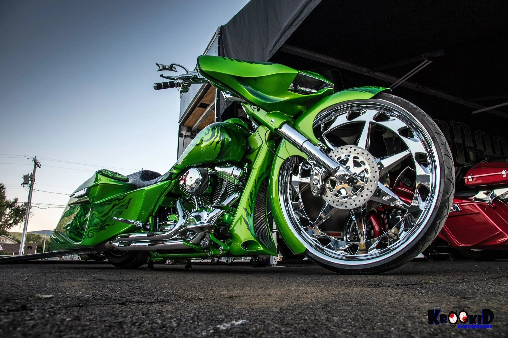Absinthe 14 Street Glide Voodoo Bikeworks