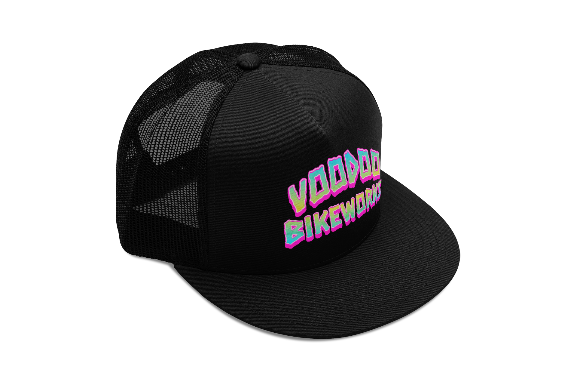 PCB Hat- Black Flatbill.png
