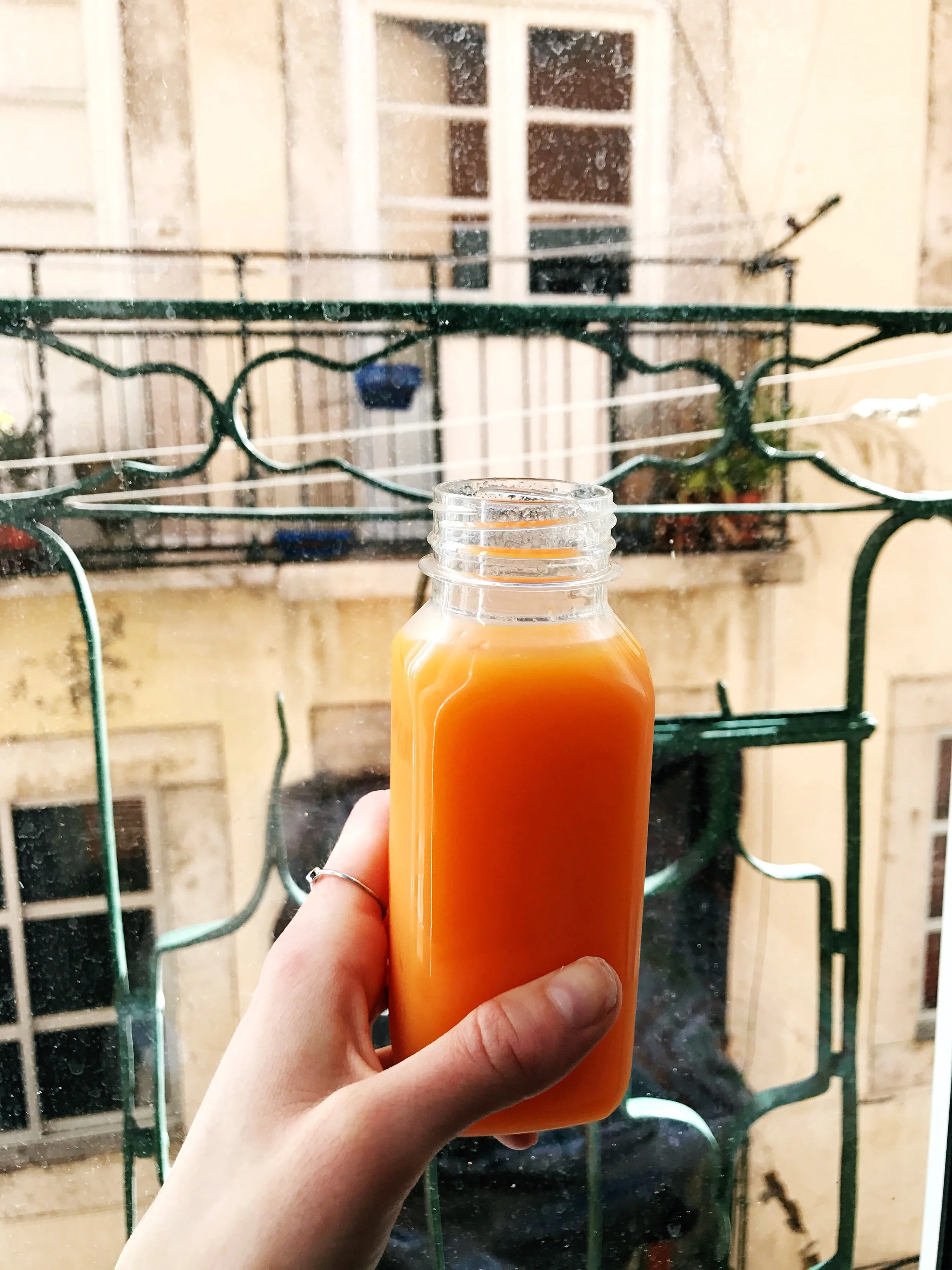 fresh squeezed orange juice