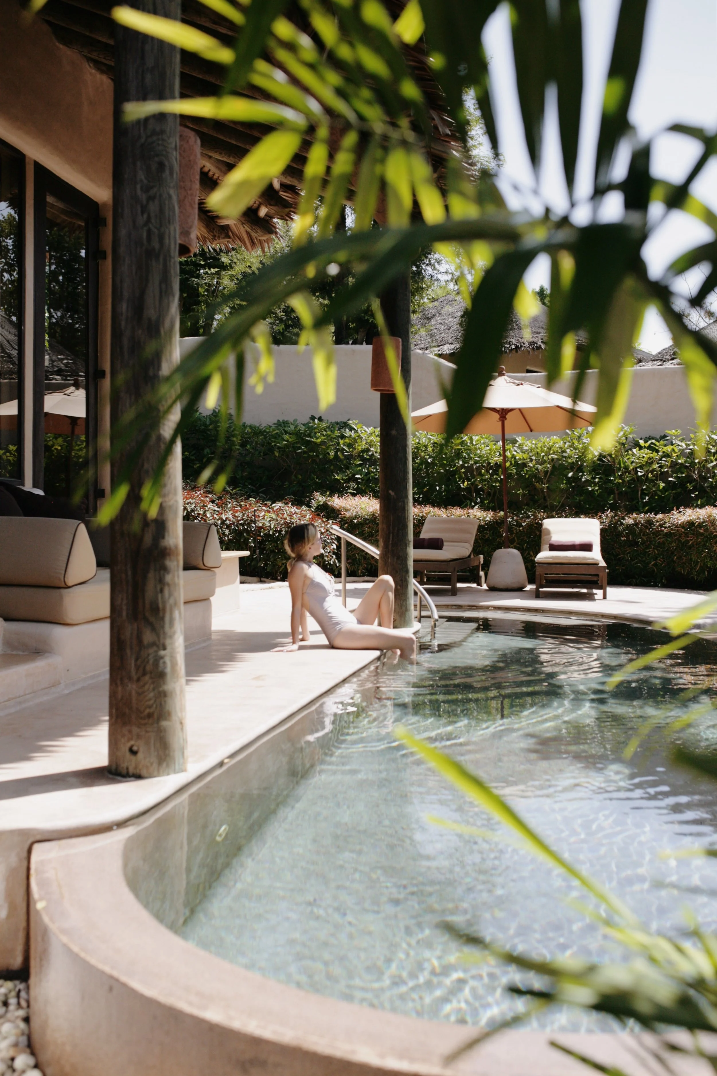 our villa's private pool