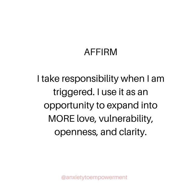 Isn&rsquo;t it so easy to drop into our old patterns when we&rsquo;re triggered?
⠀
To shut down.
To walk away.
To give into the anxious thoughts, rather than sit with them, exploring, and moving through them.
⠀
We repeat the same cycles until we star