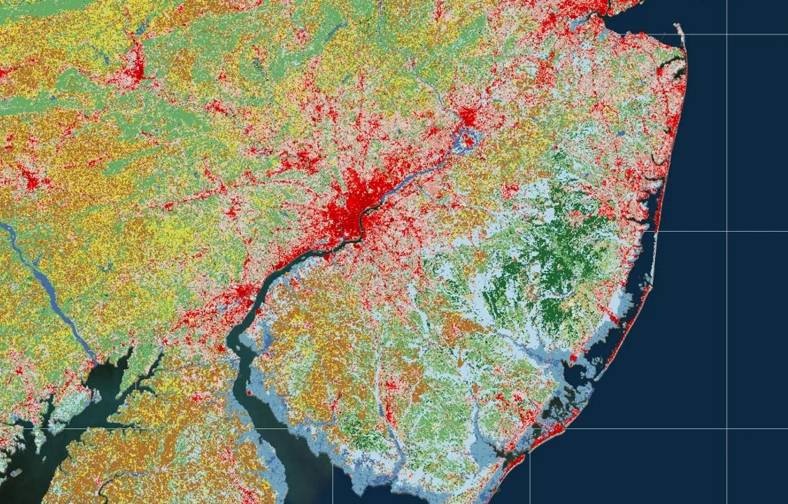 Pictured above: NLCD 2011 Landcover/Landuse data