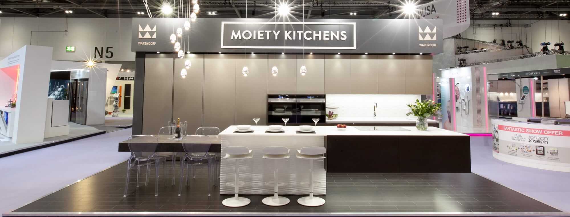 A Grand Entrance At Grand Designs — Moiety Kitchens