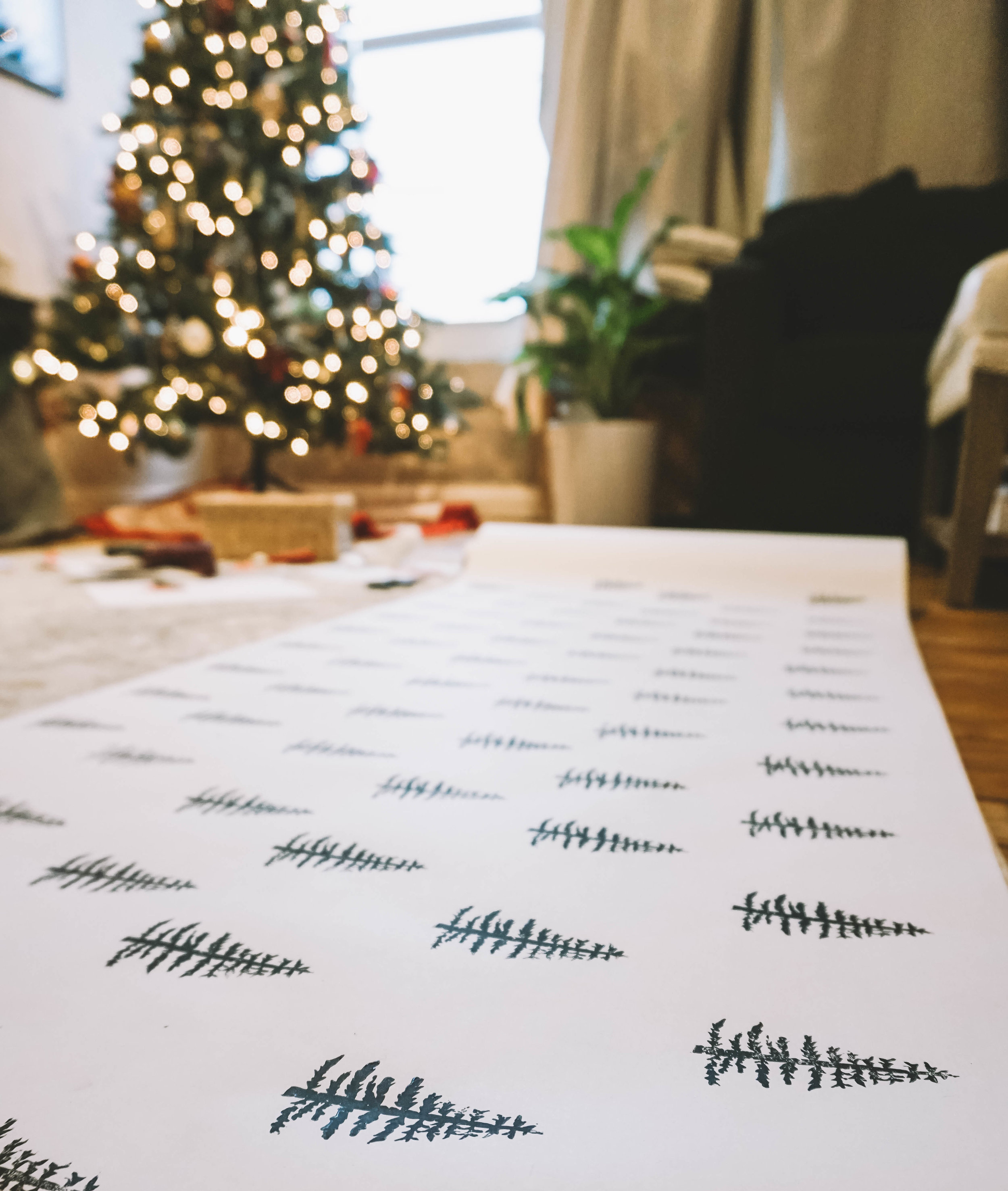 Create Your Own Xmas Wrapping Paper