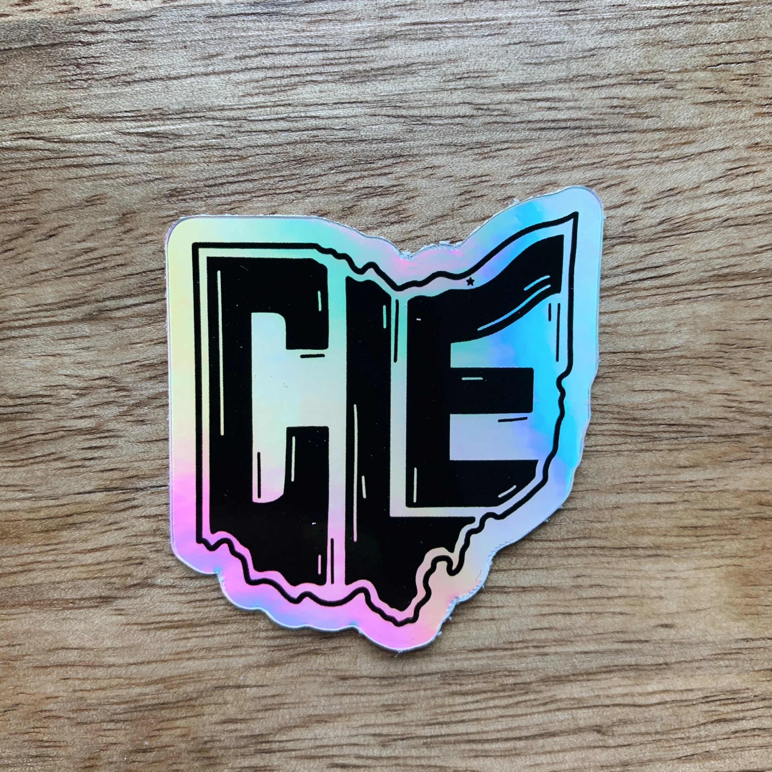 CLE Holographic Sticker