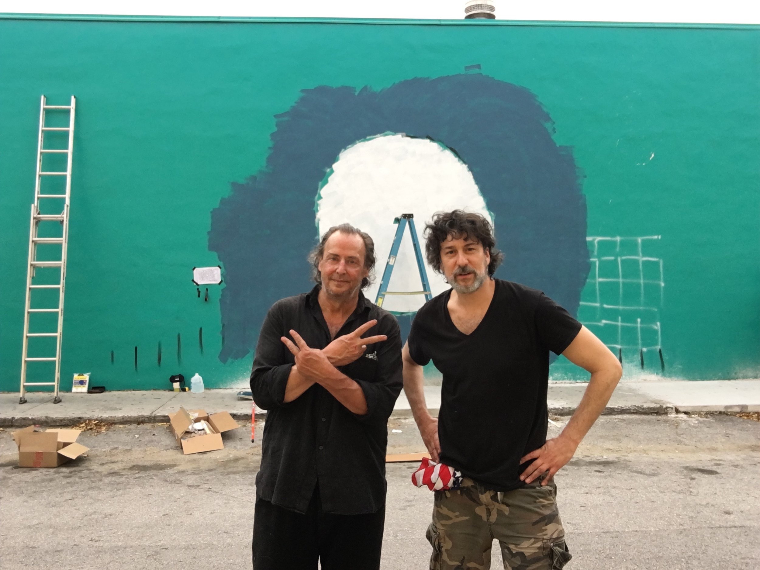 "Brother Bear" and "Monkey Boy" (Bryan Lahr and me)