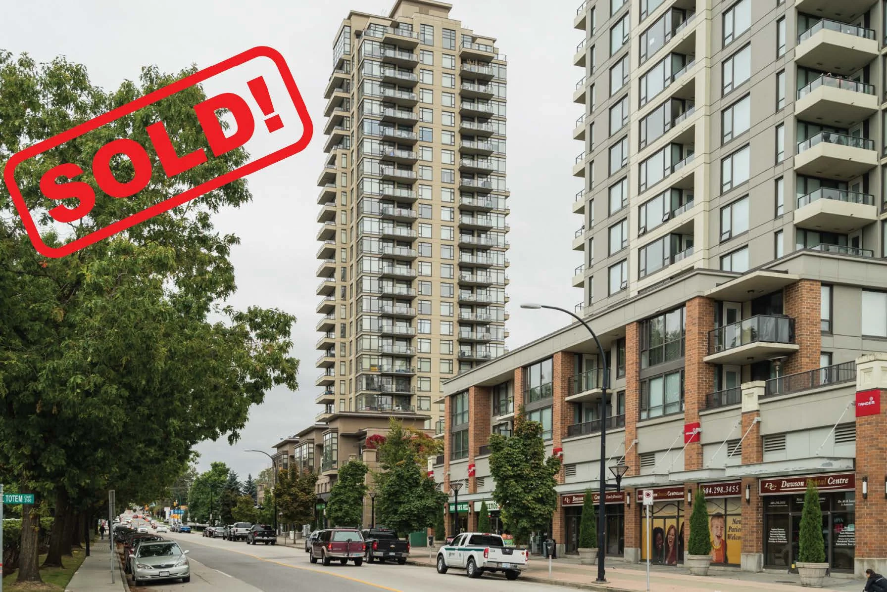 603-4250 Dawson Street sold for: $705,000 2 Bed | 2 Bath | 887 SF