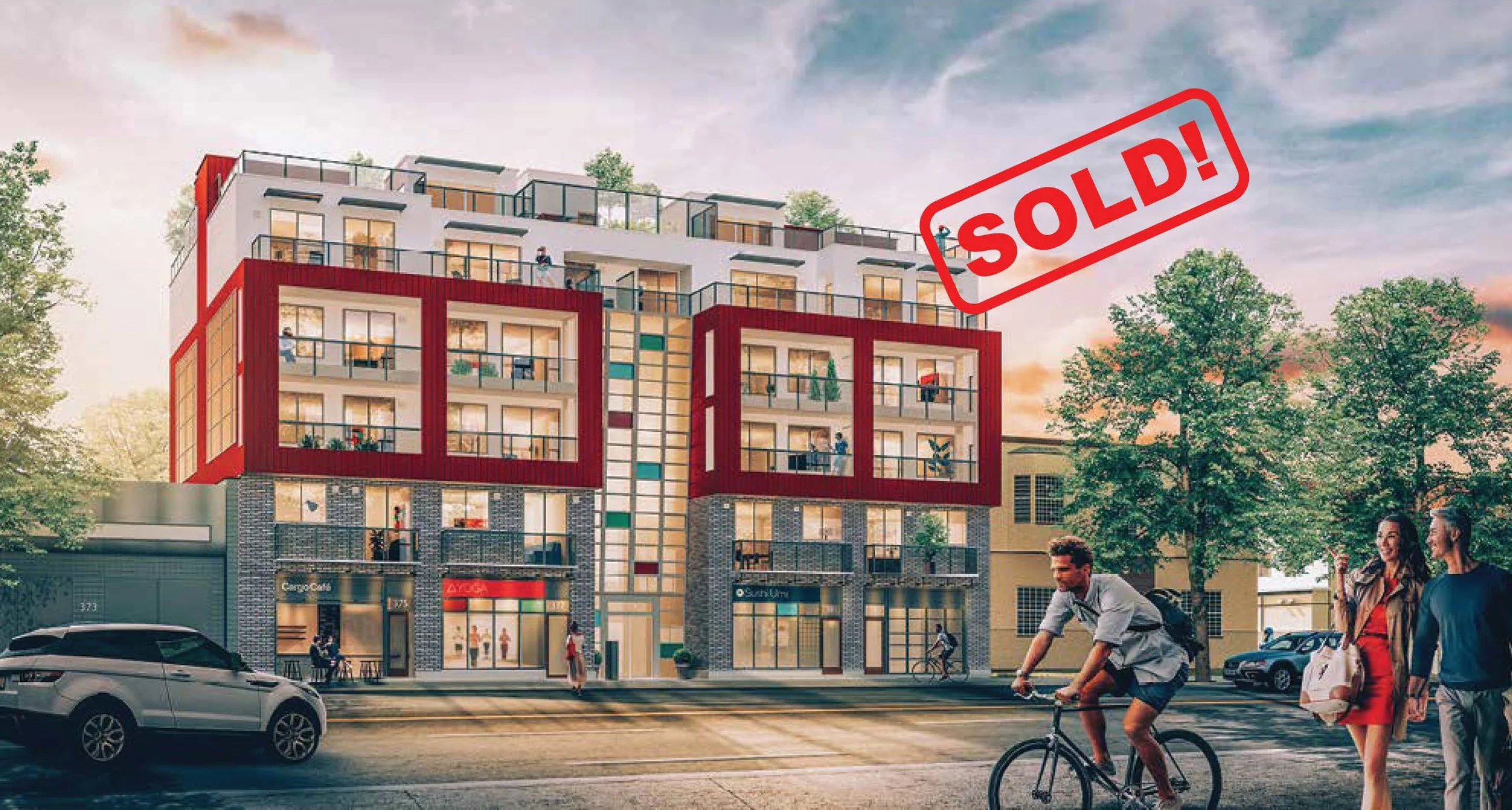 406-379 East Broadway St sold for: $599,900 1 Bed | 1 Bath |545 SF