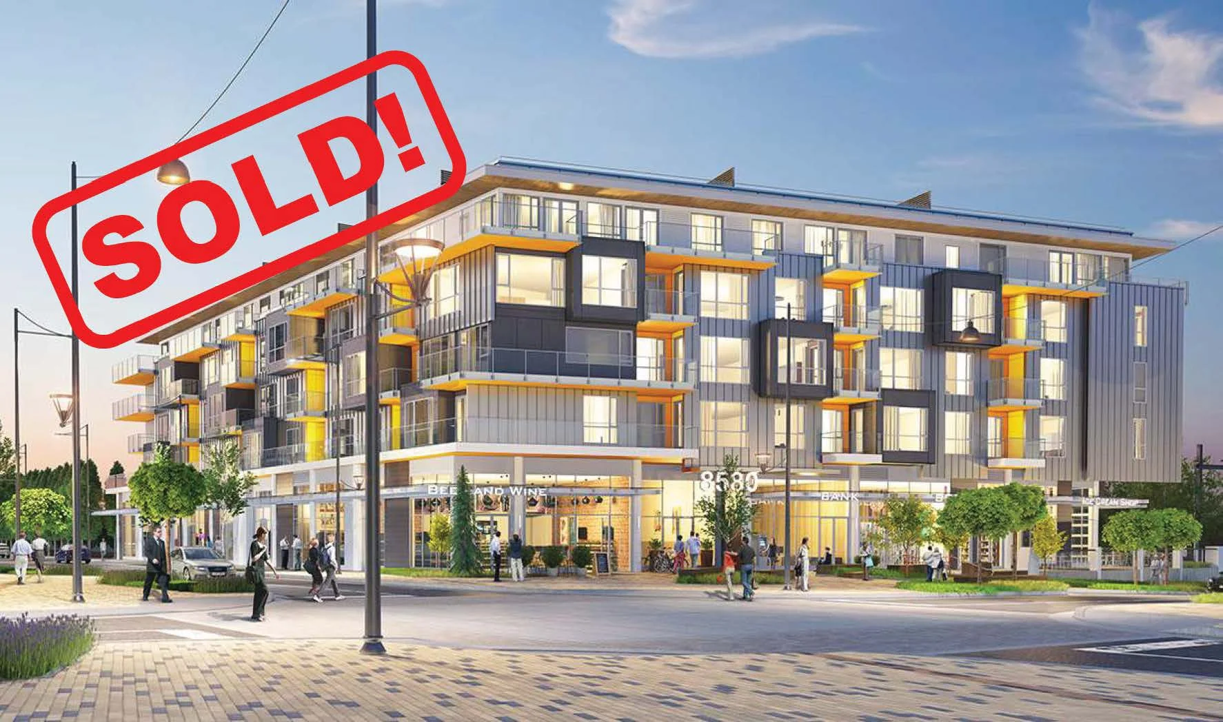 501-8580 River District Crescent sold for: $512,000 1 Bed | 1 Bath | 635 SF