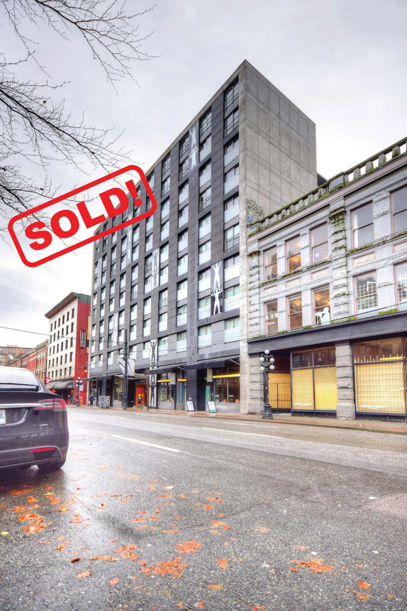 204-66 W. CORDOVA STREET SOLD FOR: $735,000 2 BED | 2 BATH | 808 SF