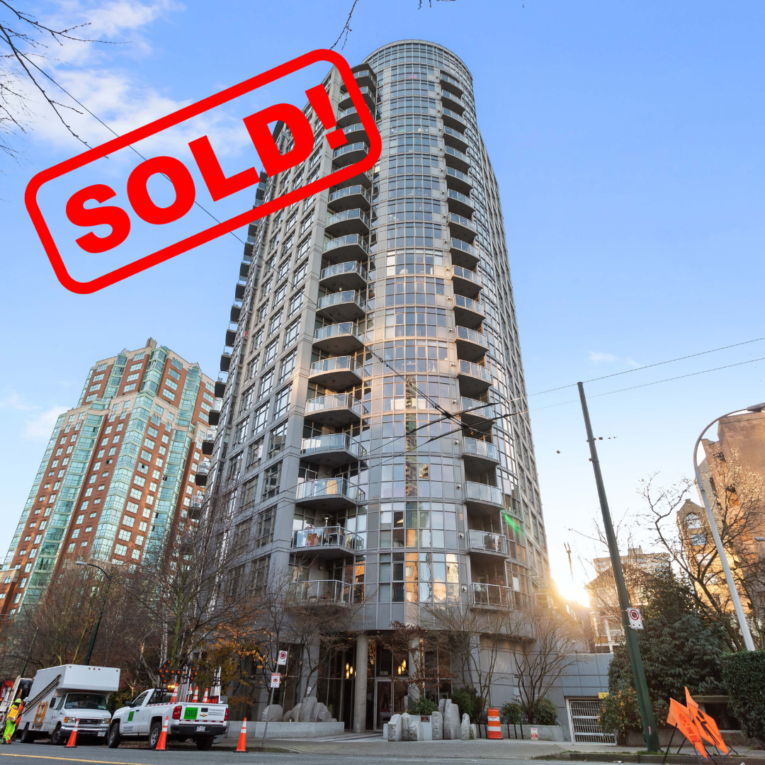 1804-1050 SMITHE STREET SOLD FOR: $630,000 1 BED | 1 BATH | 674 SF
