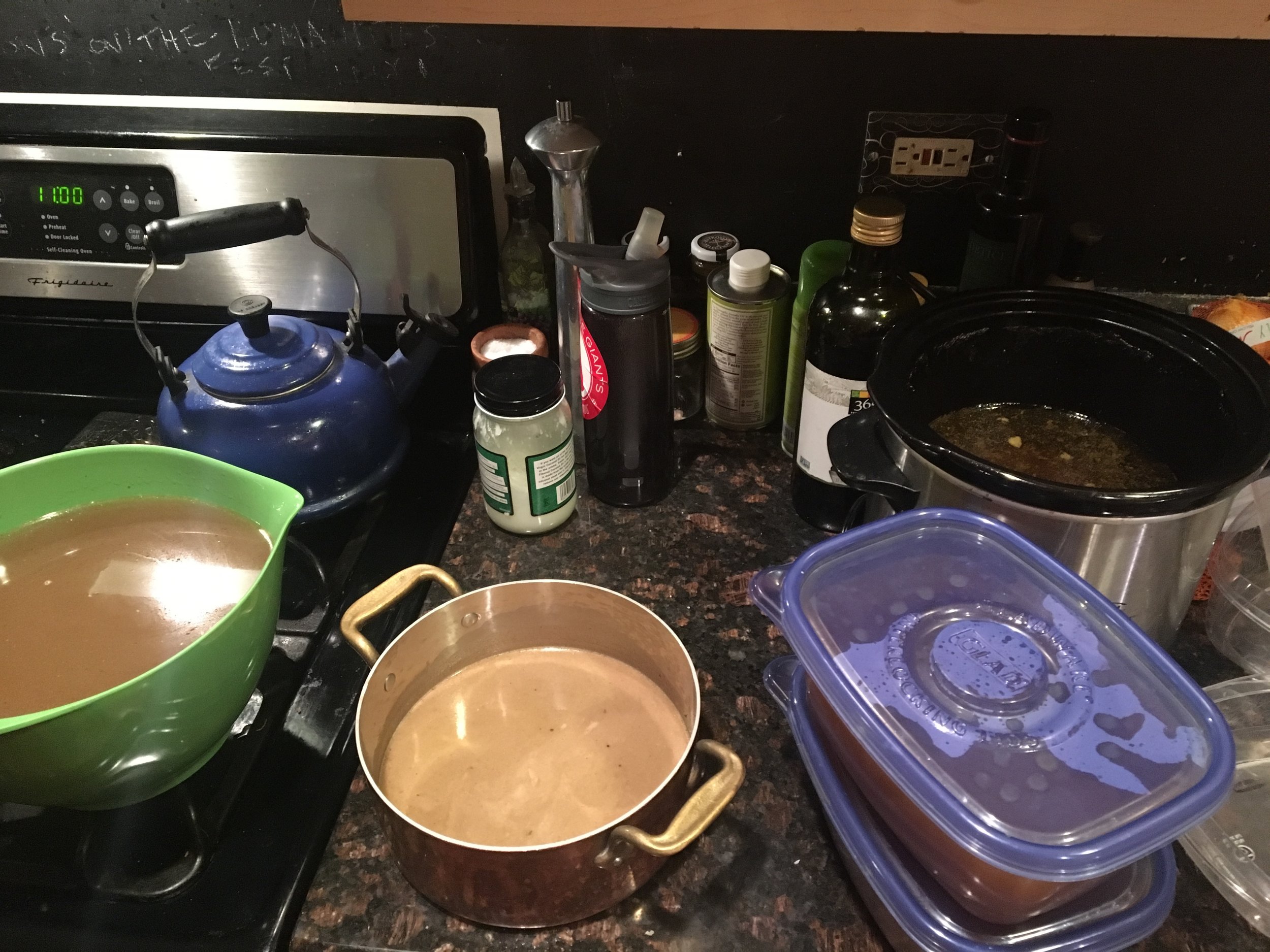 ALL OF IT. I MADE ALL THE STOCK.