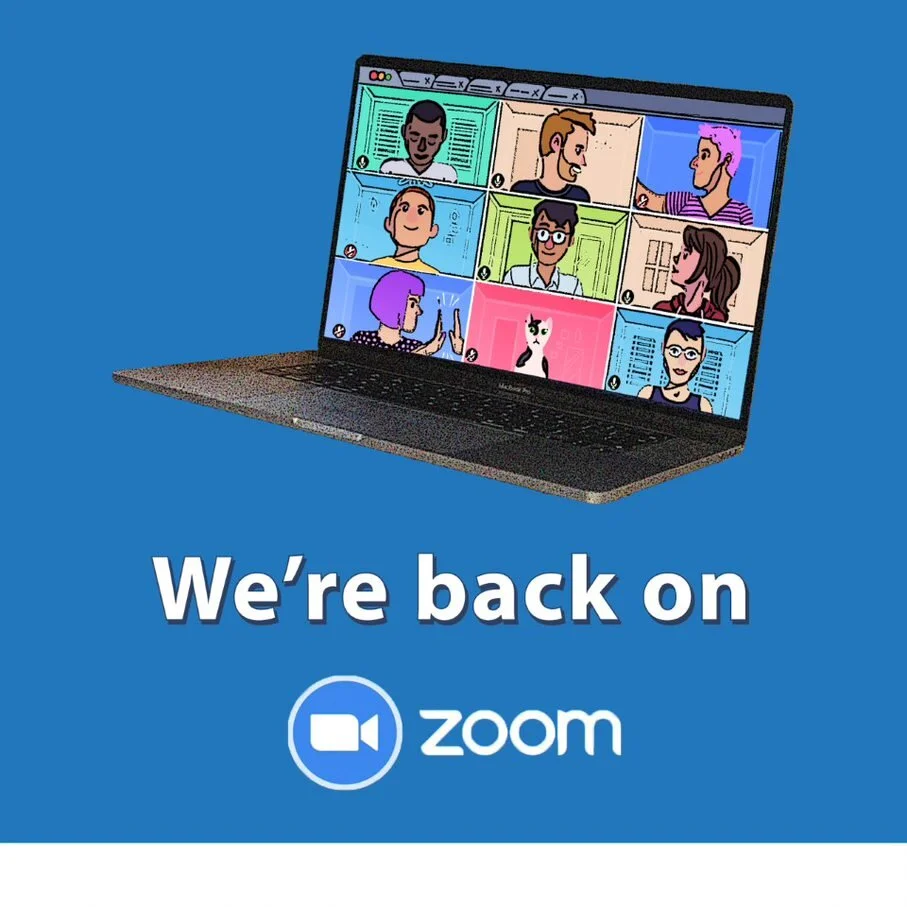 We're back on Zoom!