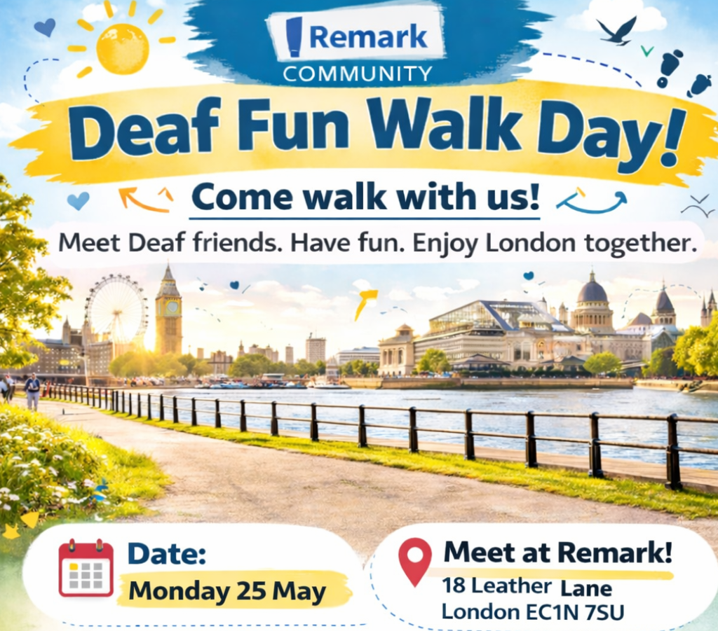 Deaf Fun Day Walk in London