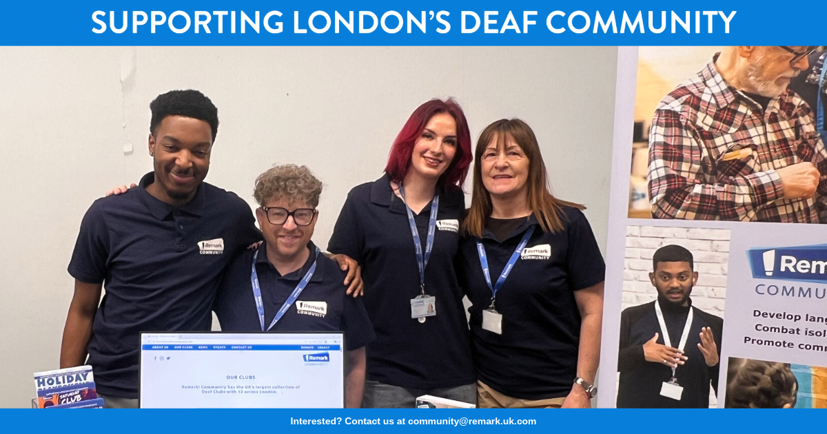 Remark! Community at City Lit Deaf Day 2026
