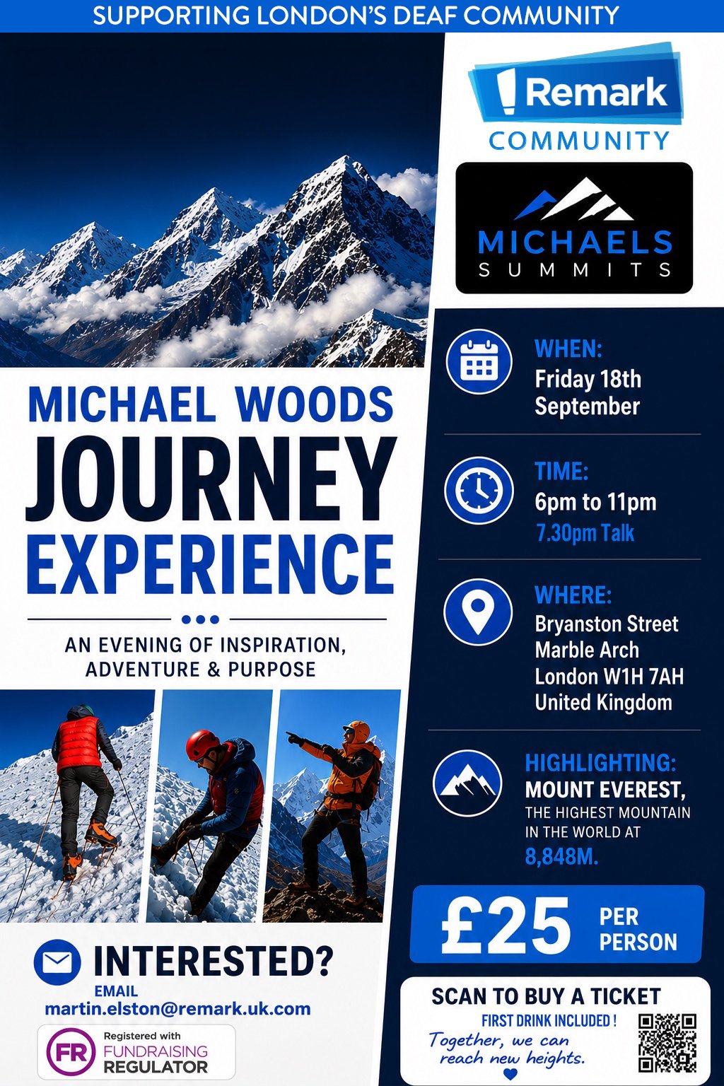 Michael Woods Journey Experience