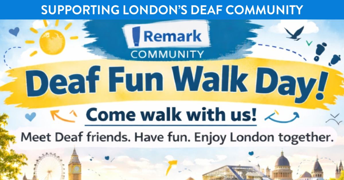 Deaf Fun Day Walk in London