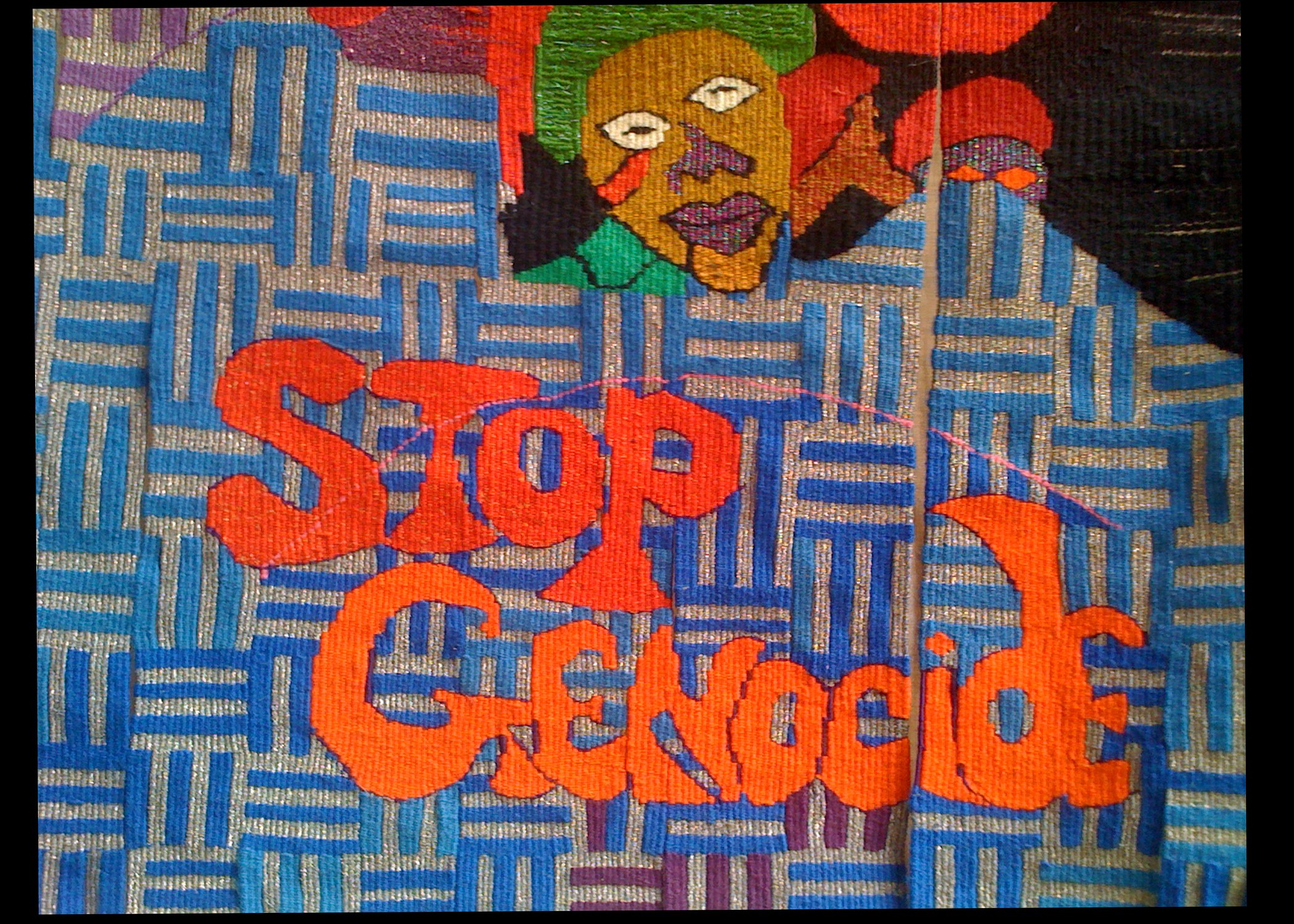 Stop Genocide (detail)