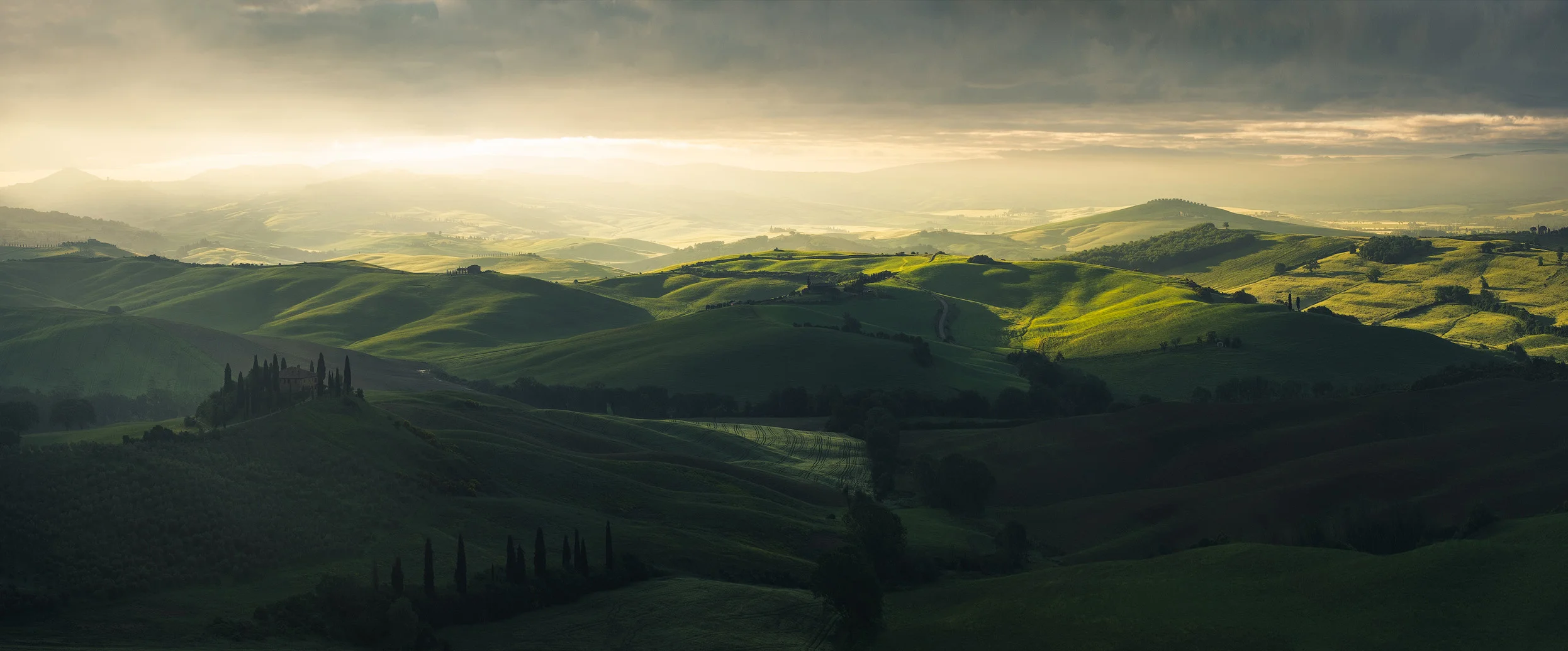 Dawn light at Belvedere