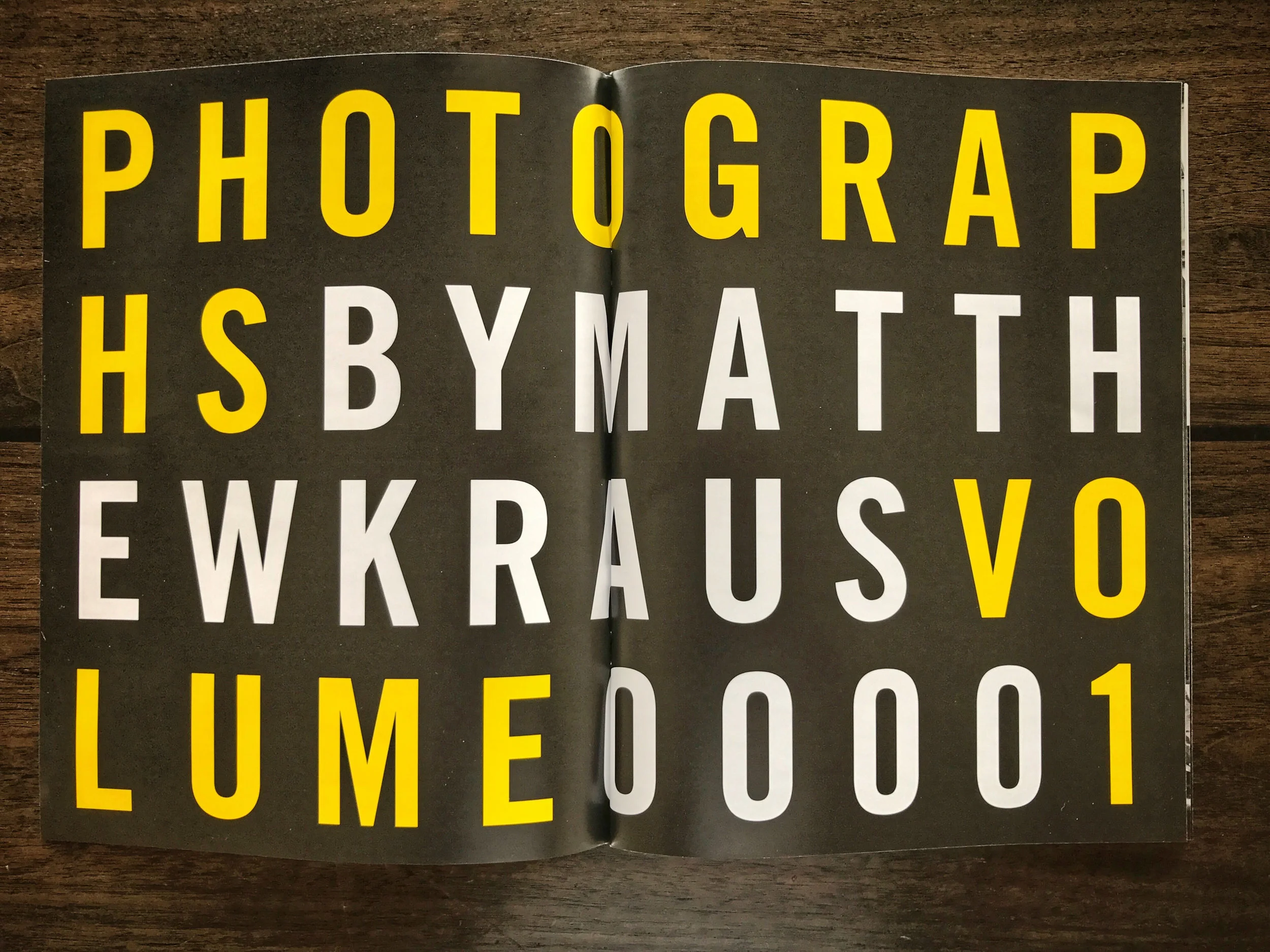 PHOTOGRAPHS Volume 1