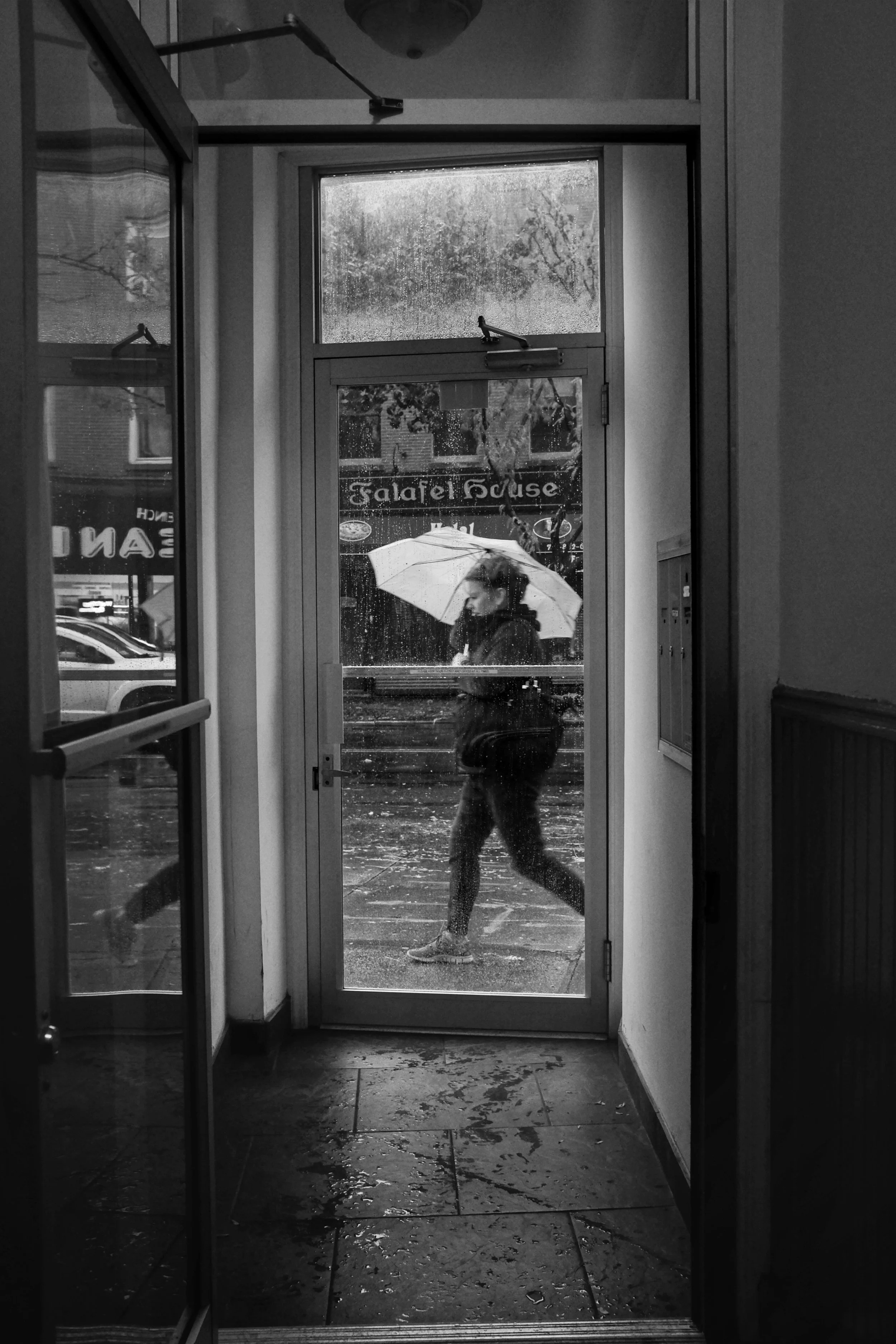 Apartment Door. Myrtle Avenue. Clinton Hill. Brooklyn. NY. 2016.