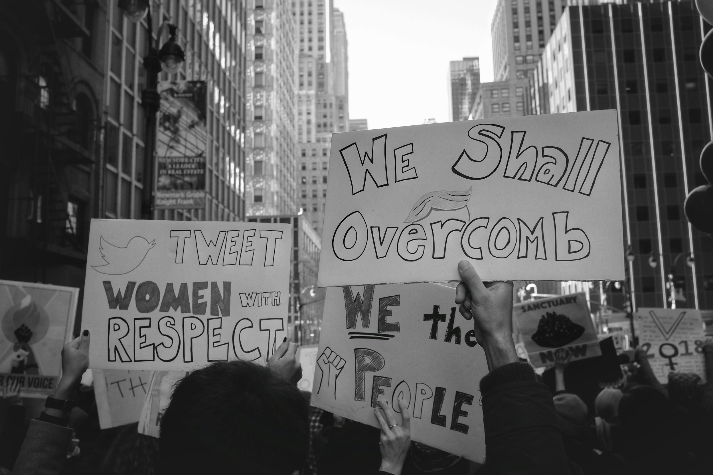 Woman's March on New York City. Midtown Manhattan. NYC. 1.21.17