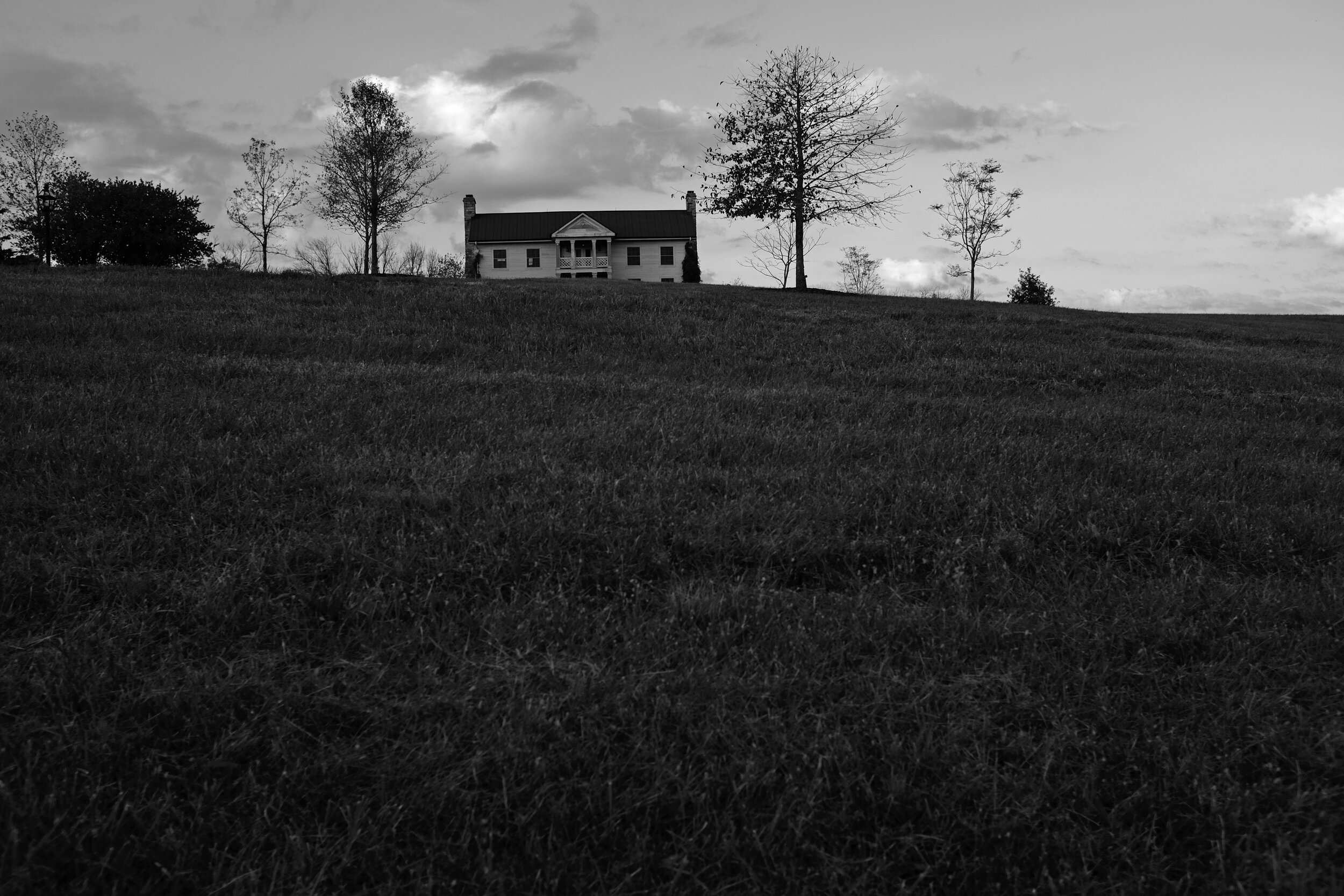 House on Hill. Bloomfield. Kentucky. 2016.