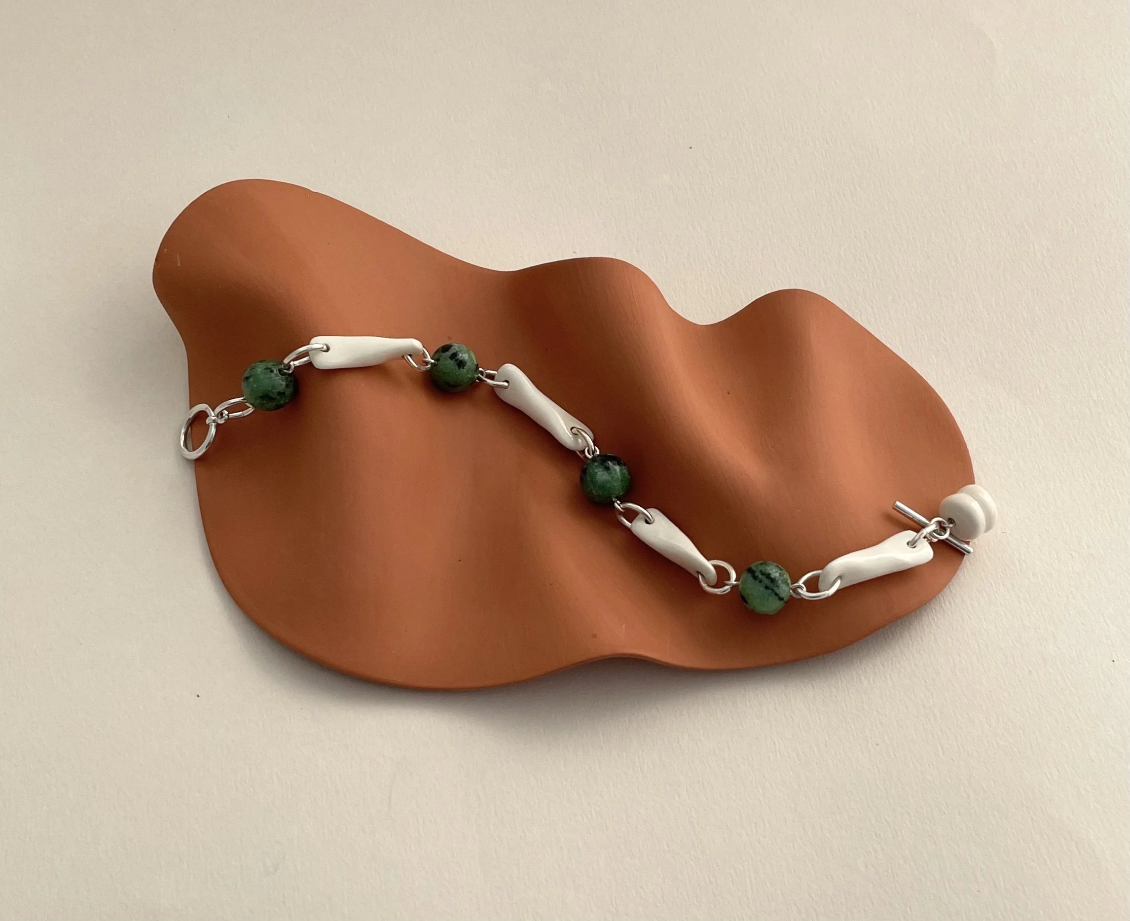 Twist bracelet in sterling