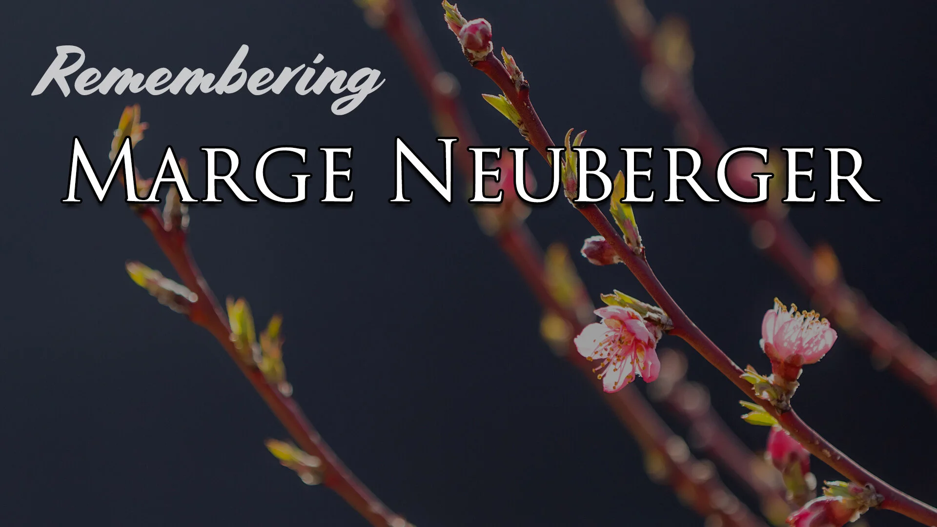 Remembering Marge Neuberger