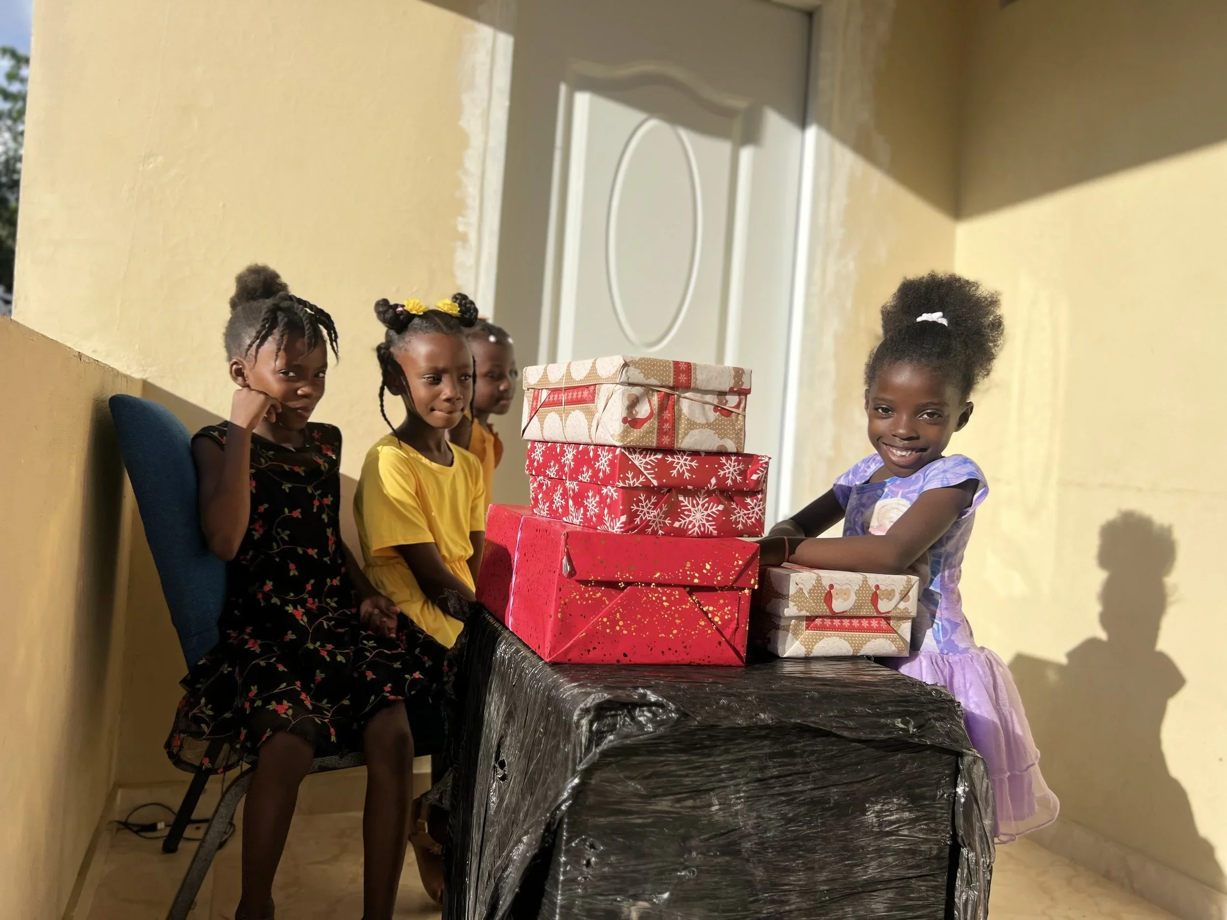 Christmas tubs for the children of Haiti!!!