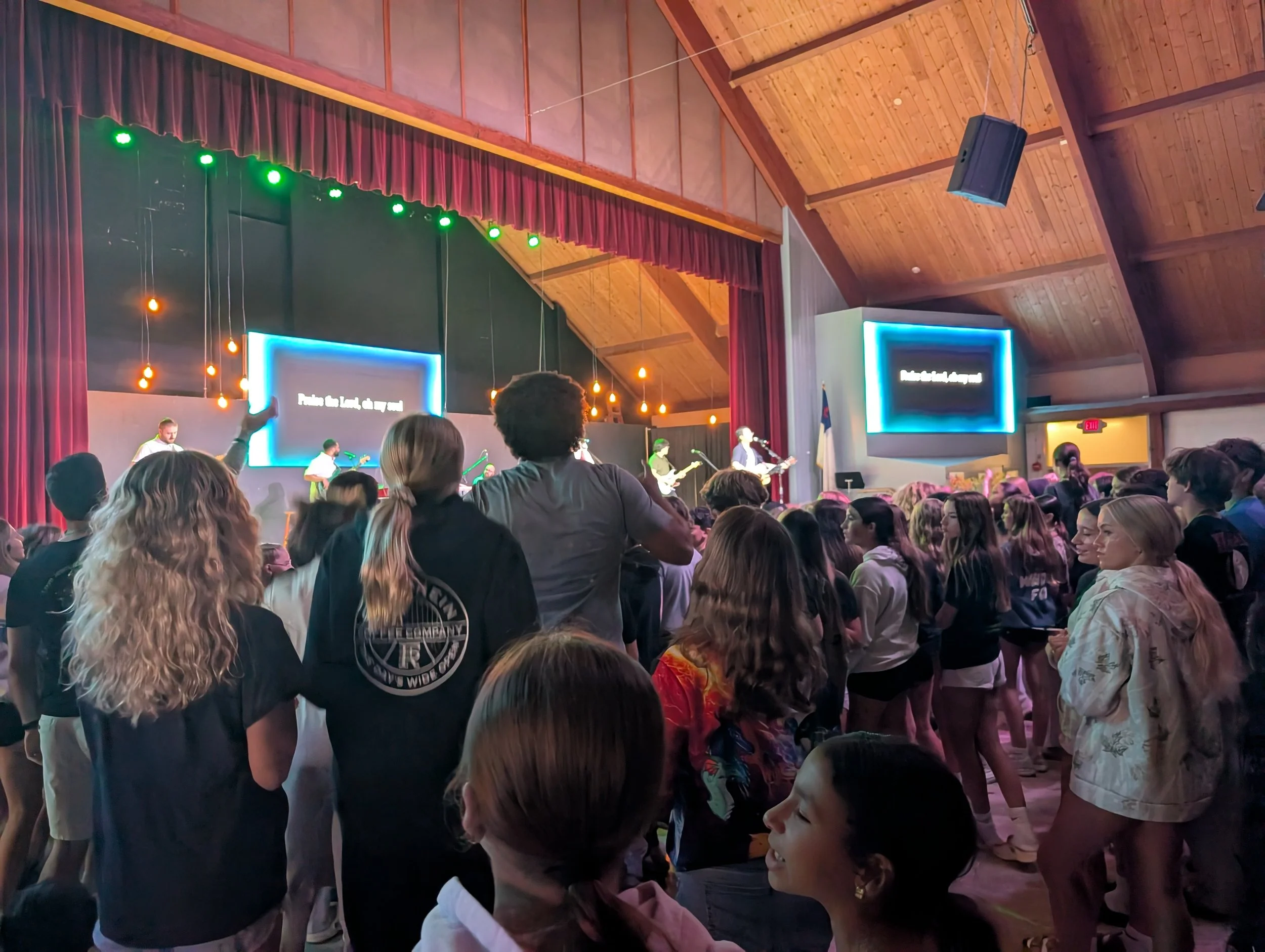 Photos from Middle School Gathering
