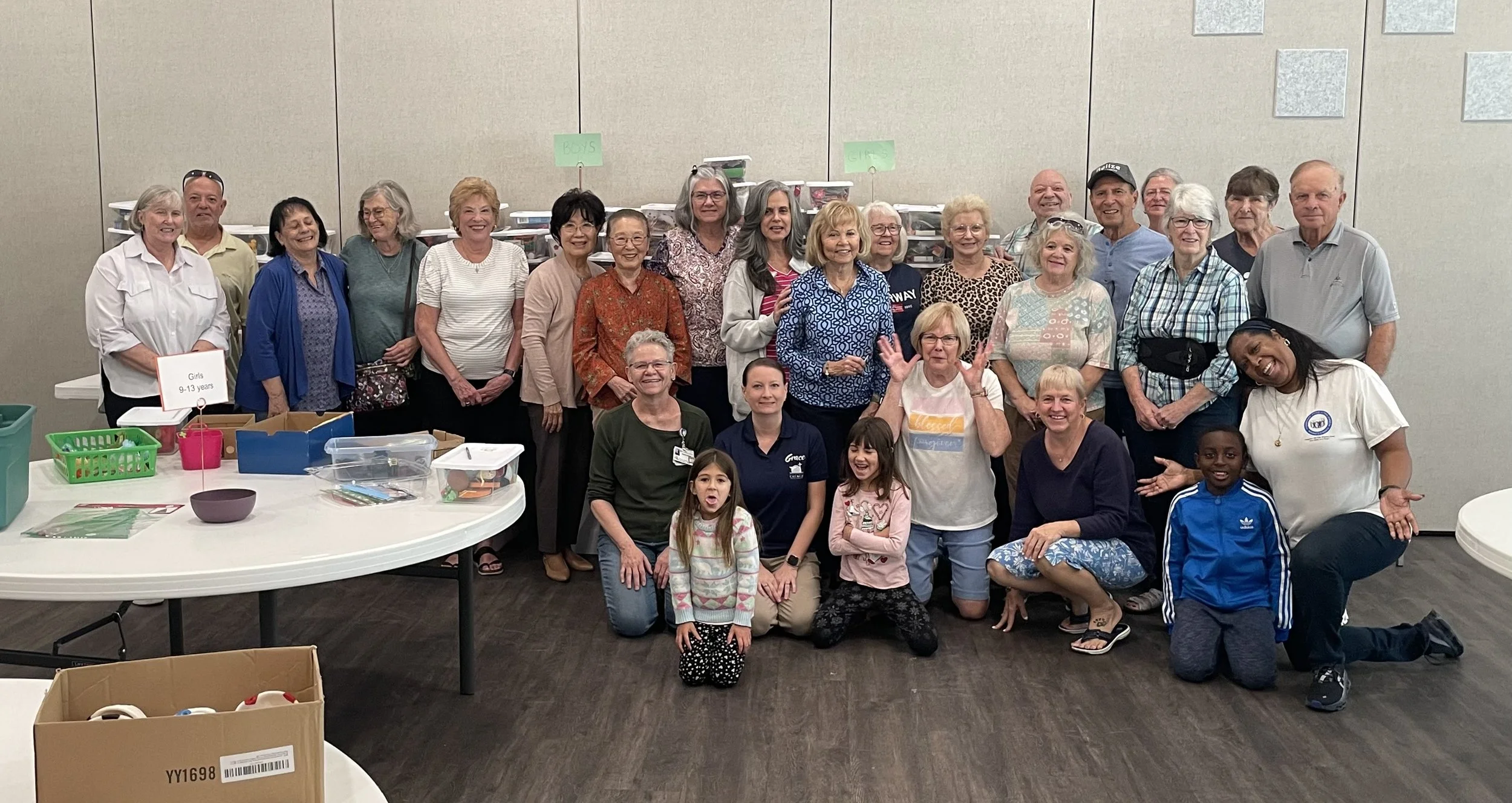 The Christmas Boxes are Packed (Photos)