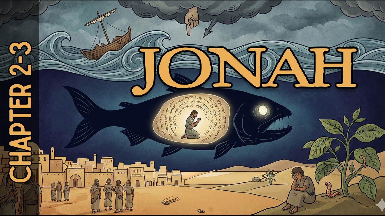 Jonah Chapter 2-3 Class 2 - Bible Study