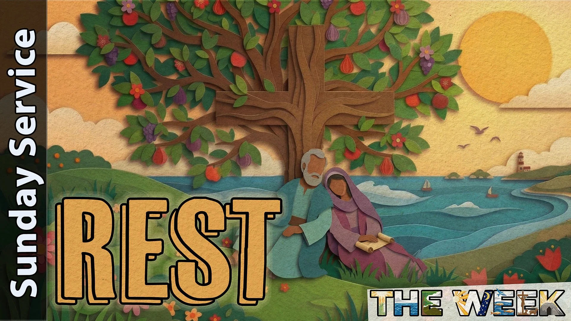 [Easter] Creation Day 7 - Rest The Week 