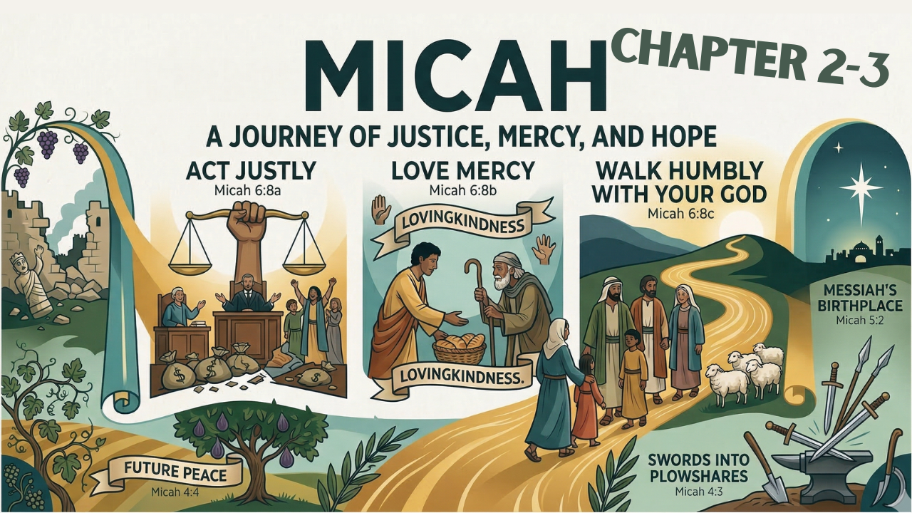 Micah Chapter 2-3 Class 2 - Bible Study
