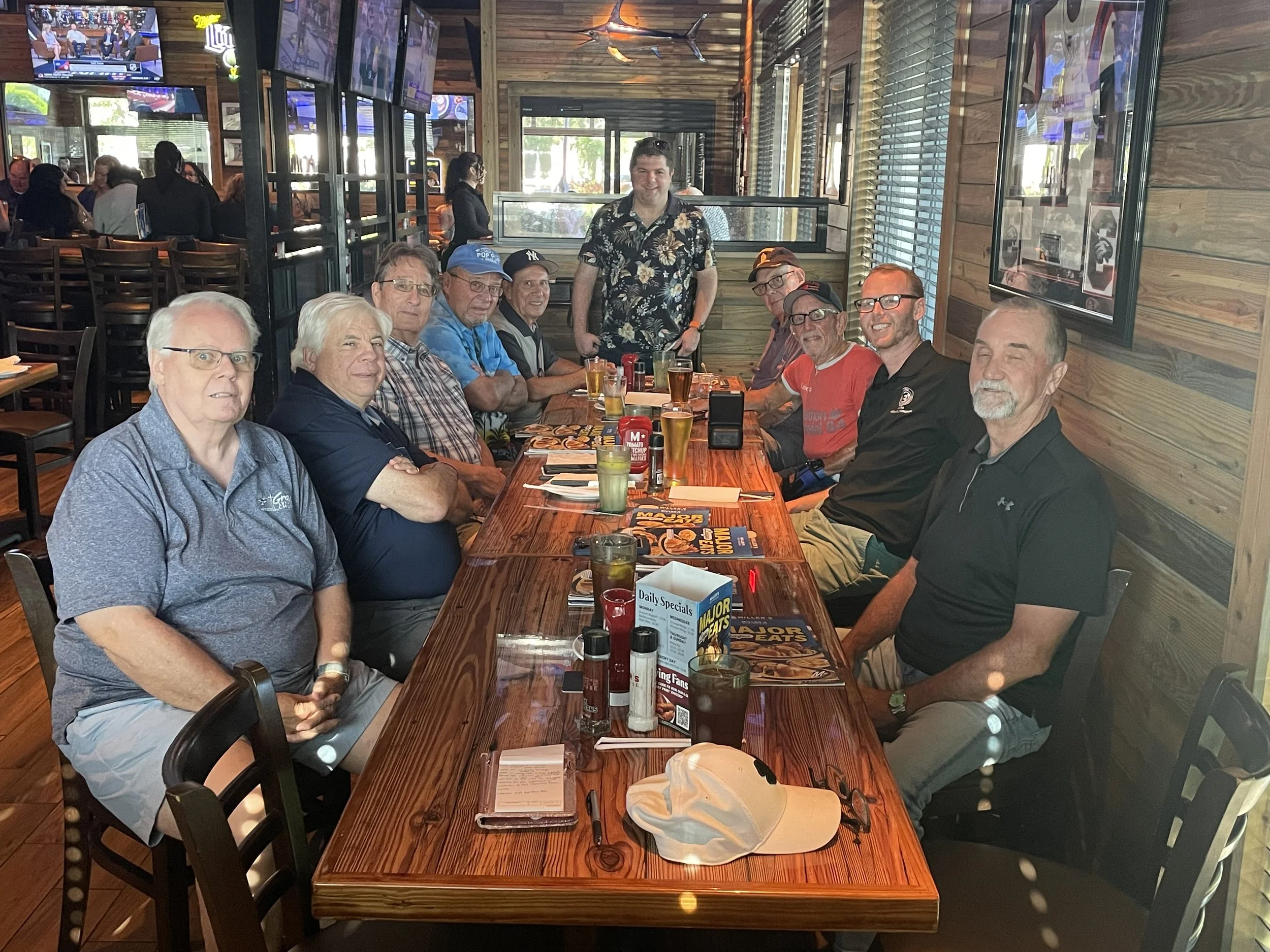 Guys Night at Miller’s in SLW