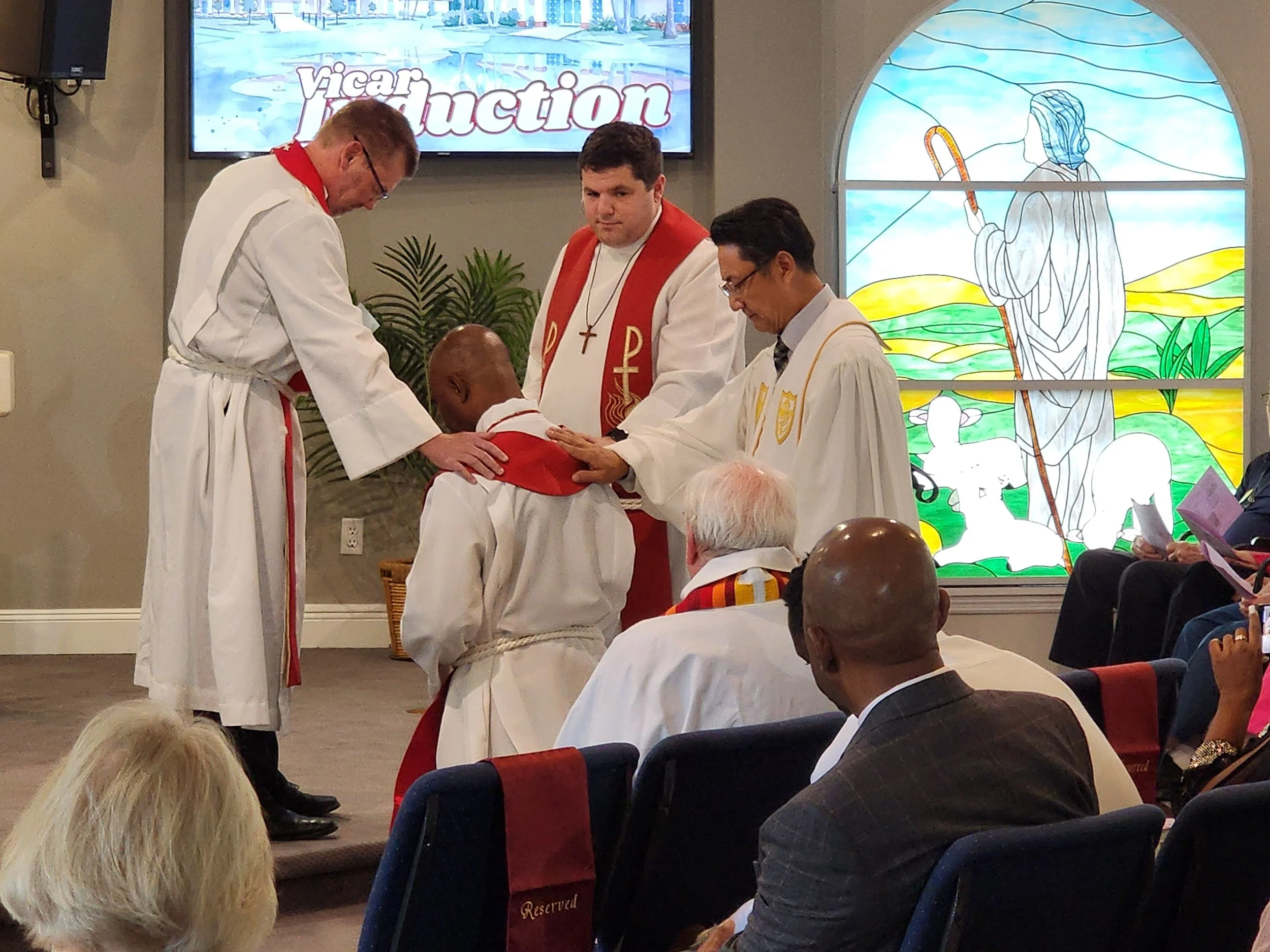 Induction of Vicar Claubert [Photos]