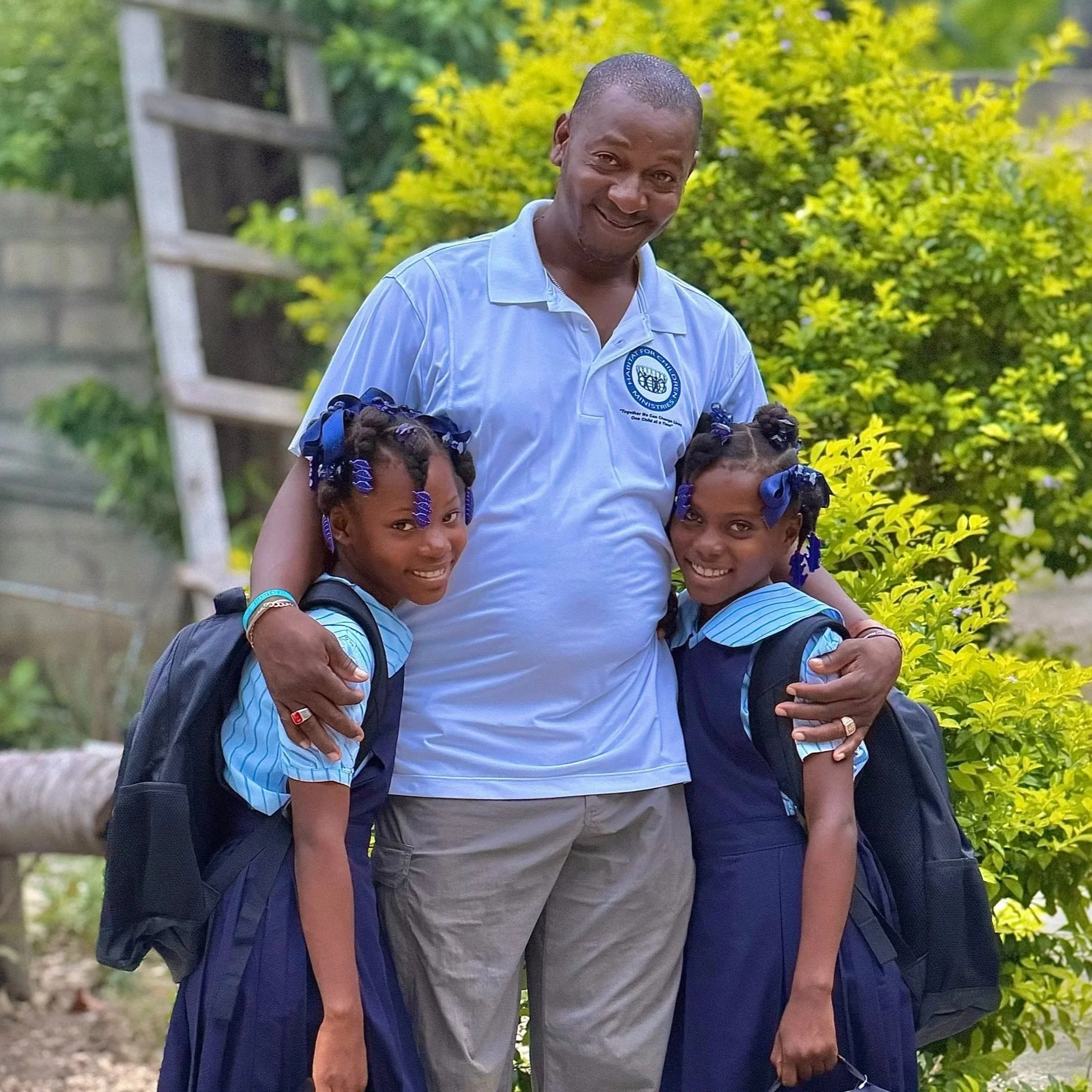 Backpacks in Haiti &amp; The Our Girls First Day of School [Photos]