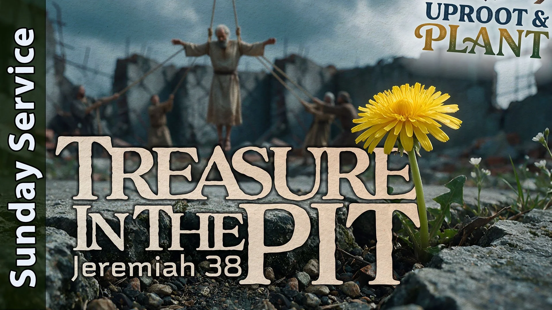 [Sunday] Treasure In The Pit - Uproot &amp; Plant - The Book of Jeremiah Ch38
