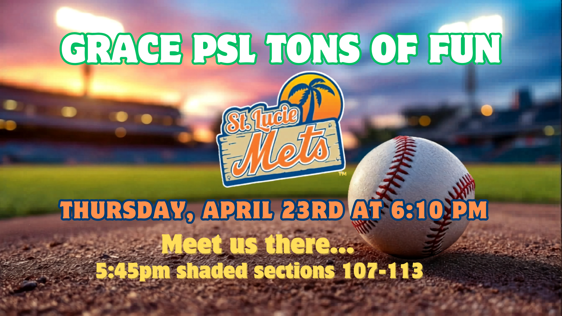 St Lucie Mets Game - May 23rd