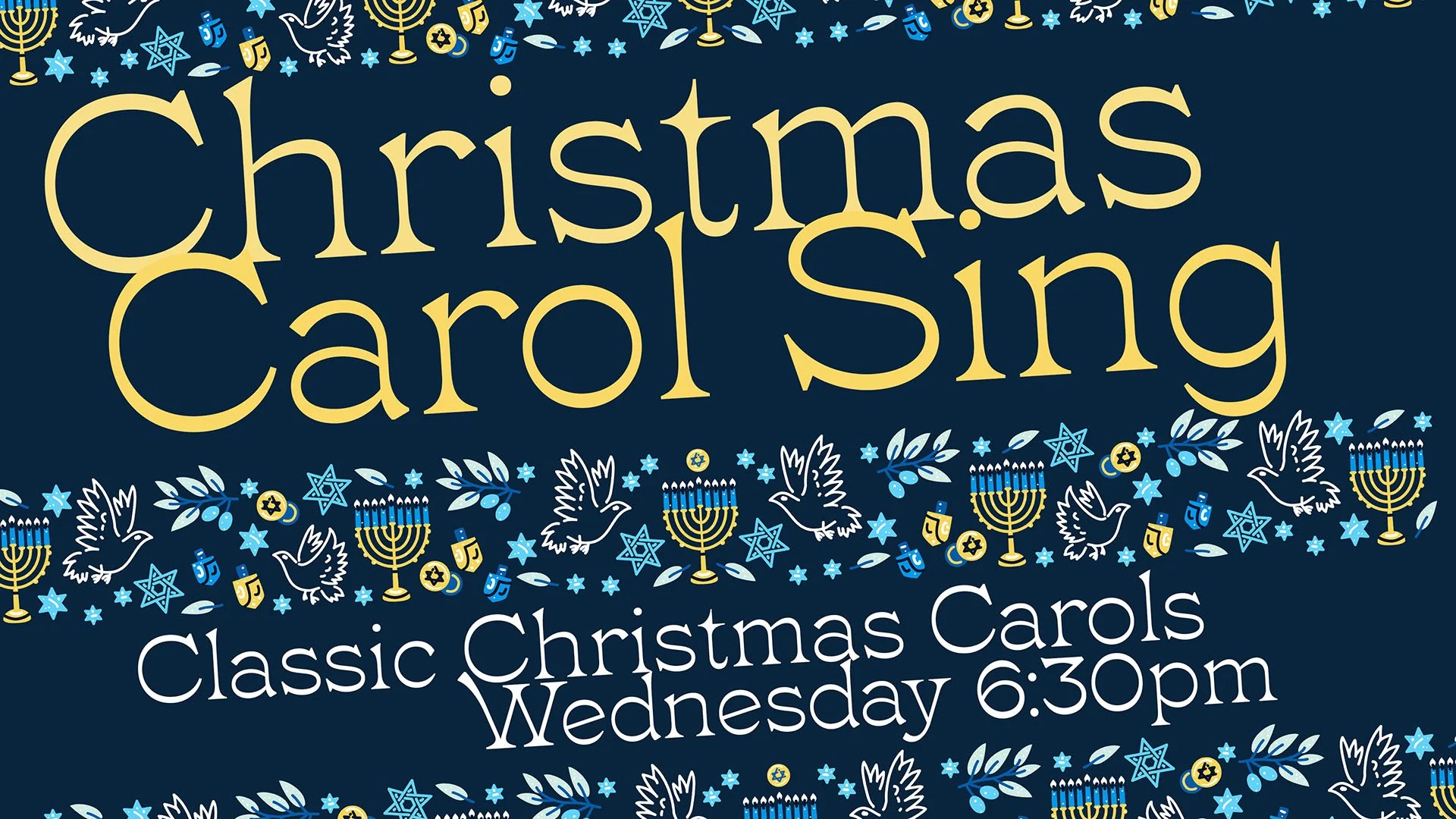 [Wednesday] - Mid-week Advent - Christmas Sing Along
