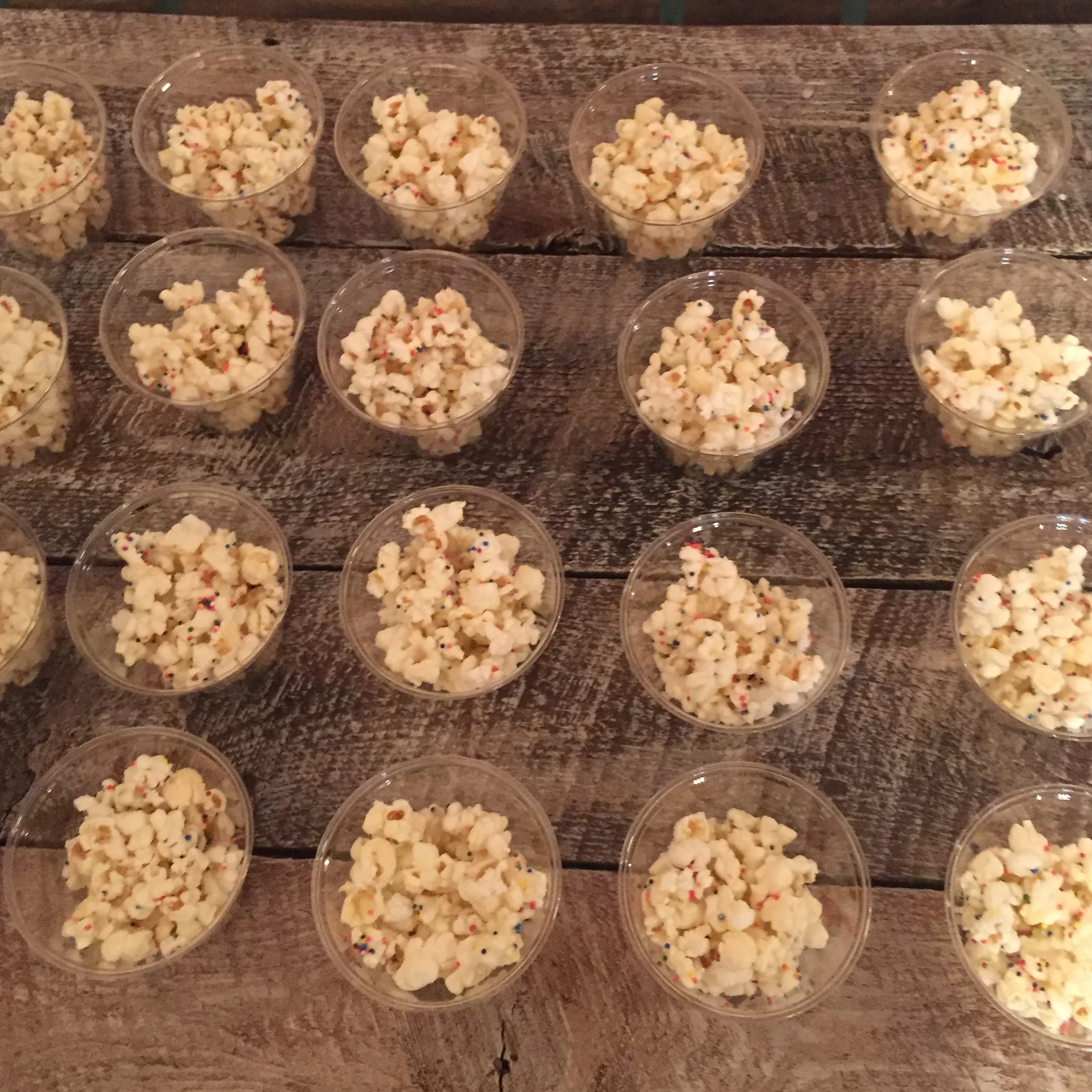White Chocolate Party Popcorn