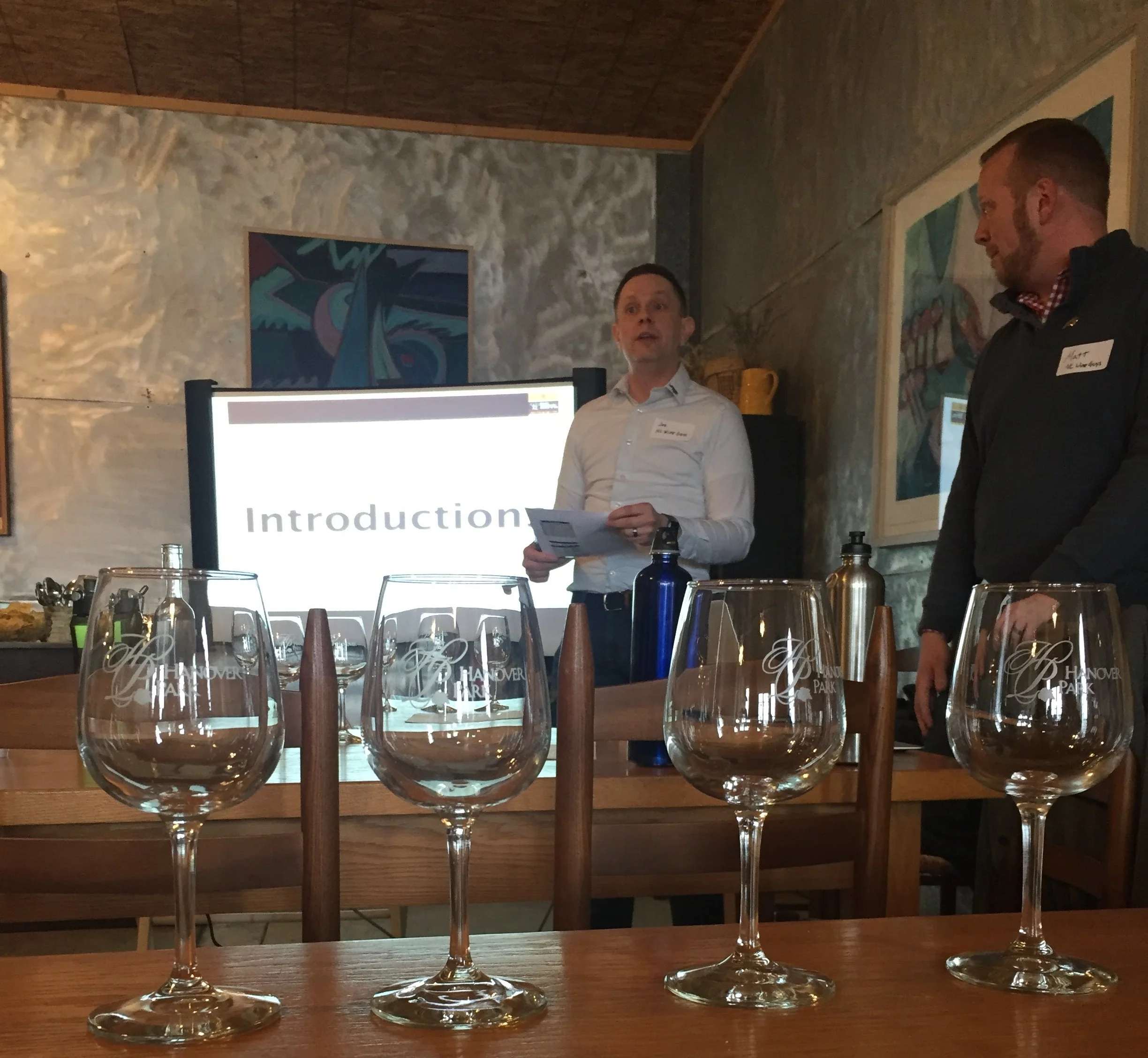  The Wine Guys kicking off the conference 