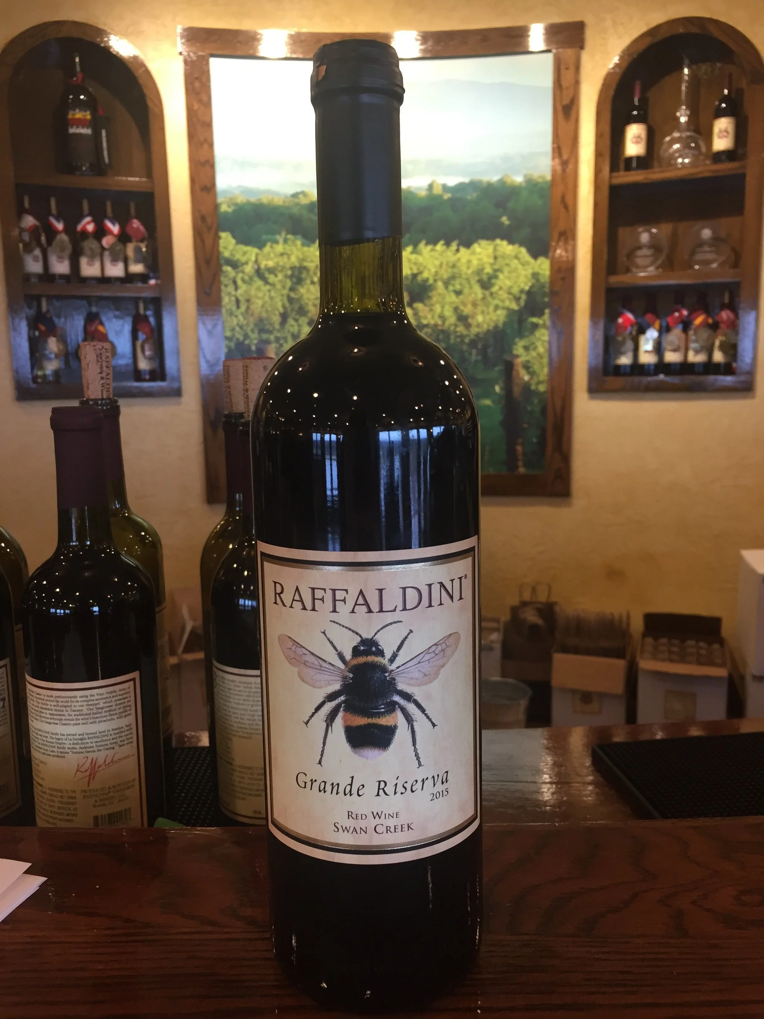  A bottle of their 2015 Grande Reserva goes for $55. While we didn't get to taste this wine, we loved the story behind it: Because their wings are so small and don't move very fast, bumblebees shouldn't be able to fly...except through sheer determina